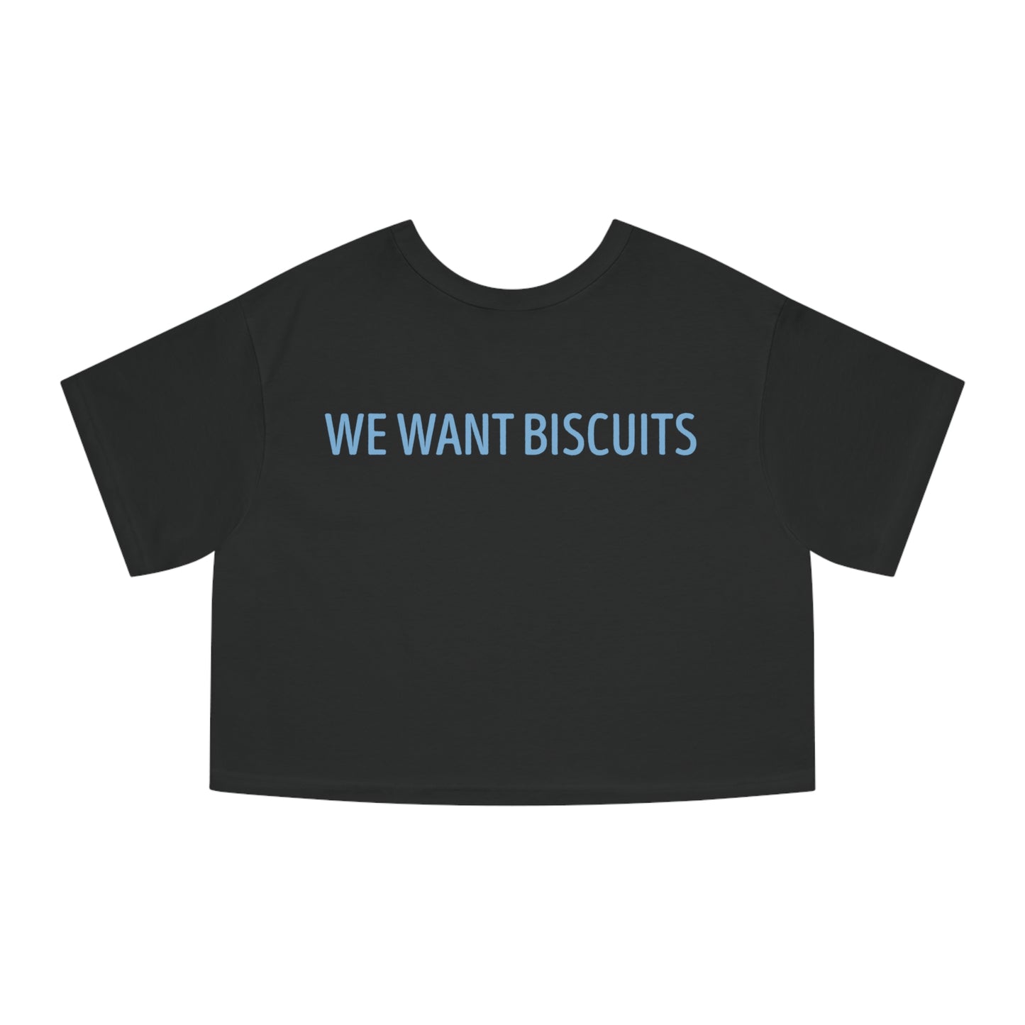 Biscuit Boys Champion Women's Heritage Cropped T-Shirt