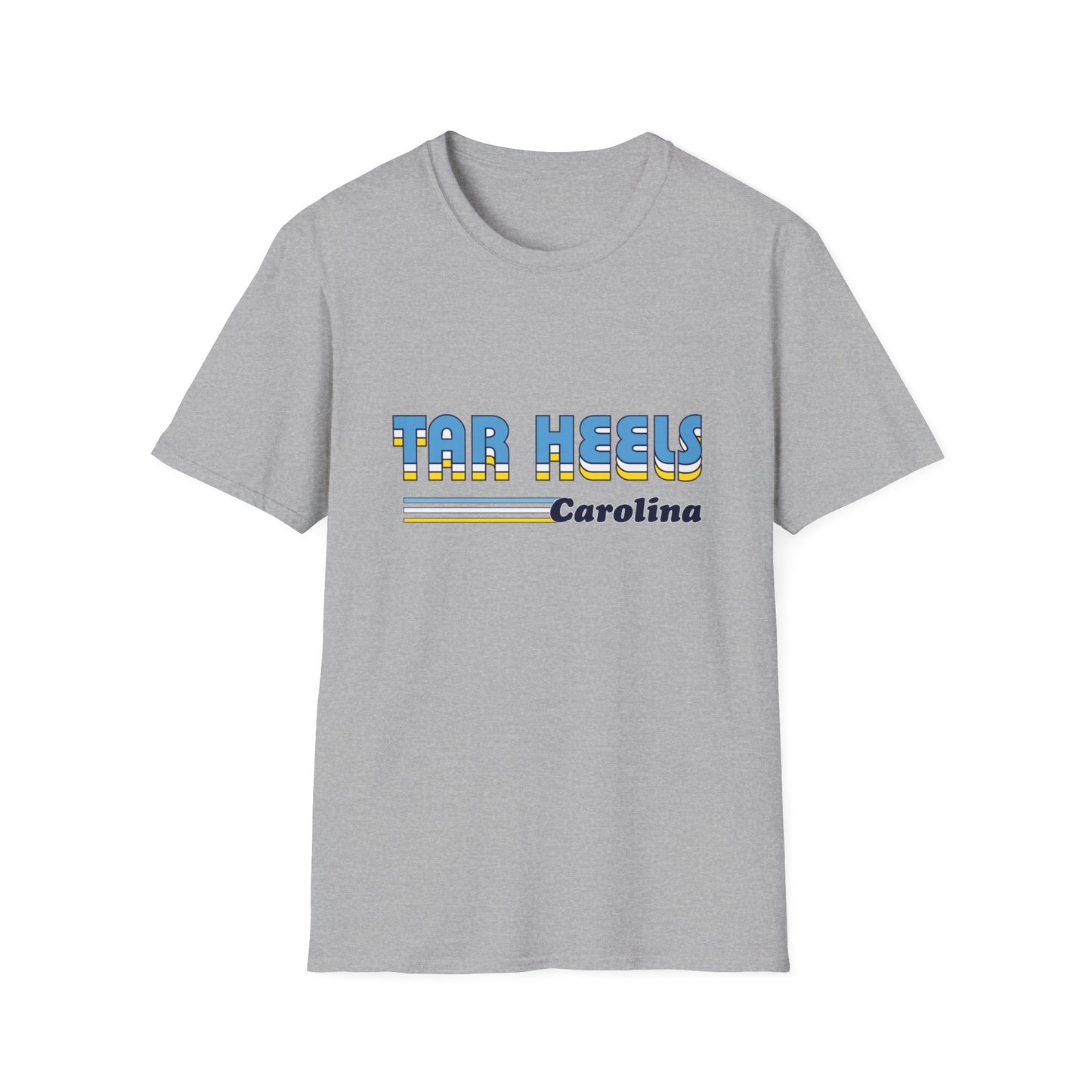 70's Retro Tar Heel's Unisex Softstyle T-Shirt