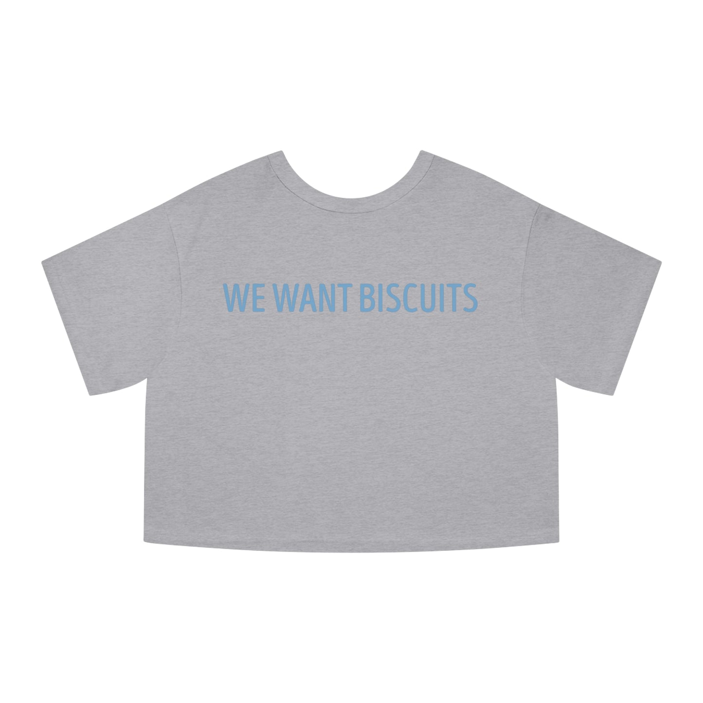 Biscuit Boys Champion Women's Heritage Cropped T-Shirt