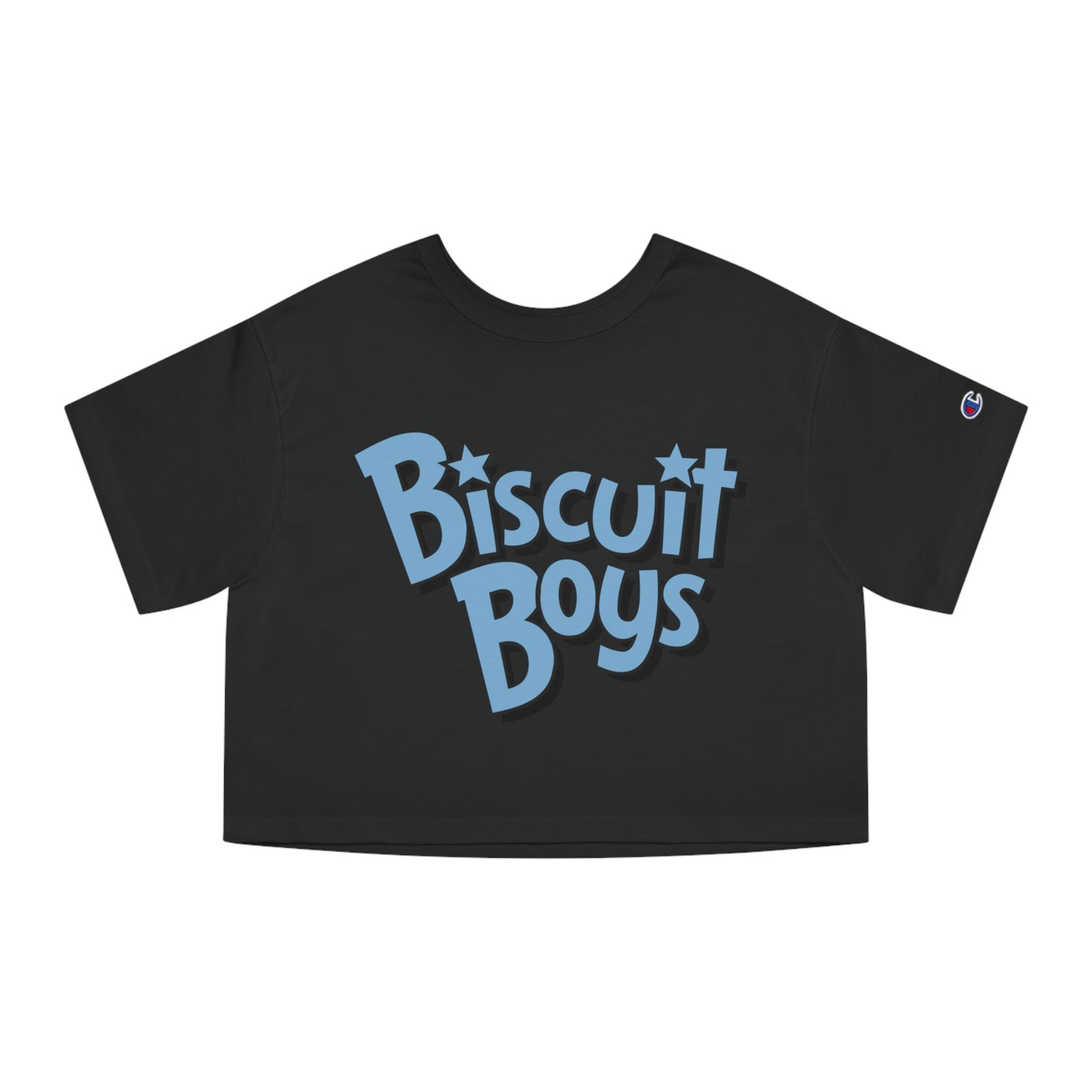 Biscuit Boys Champion Women's Heritage Cropped T-Shirt