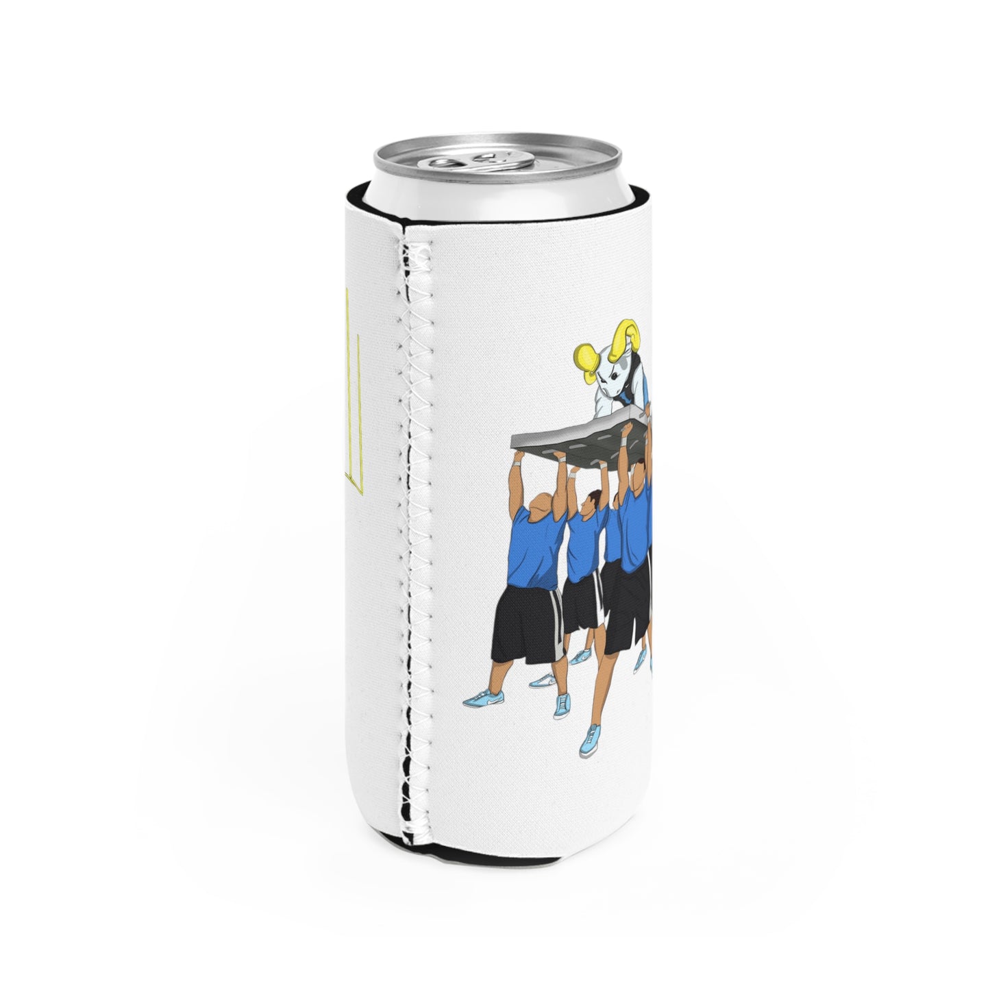 Tar Heel Touchdown Slim Can Cooler