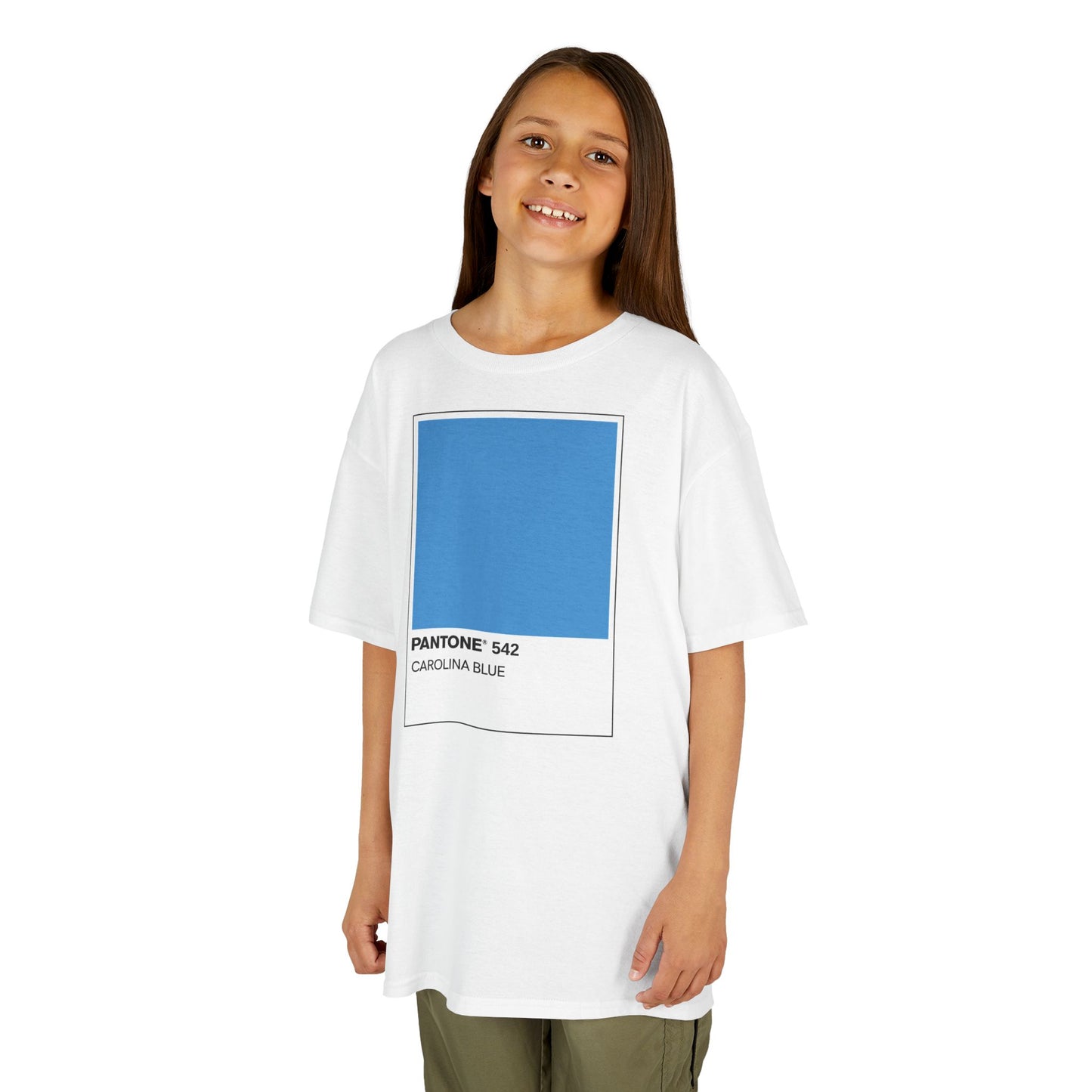 Pantone UNC Chapel Hill Carolina Blue Kids Heavy Cotton™ Tee