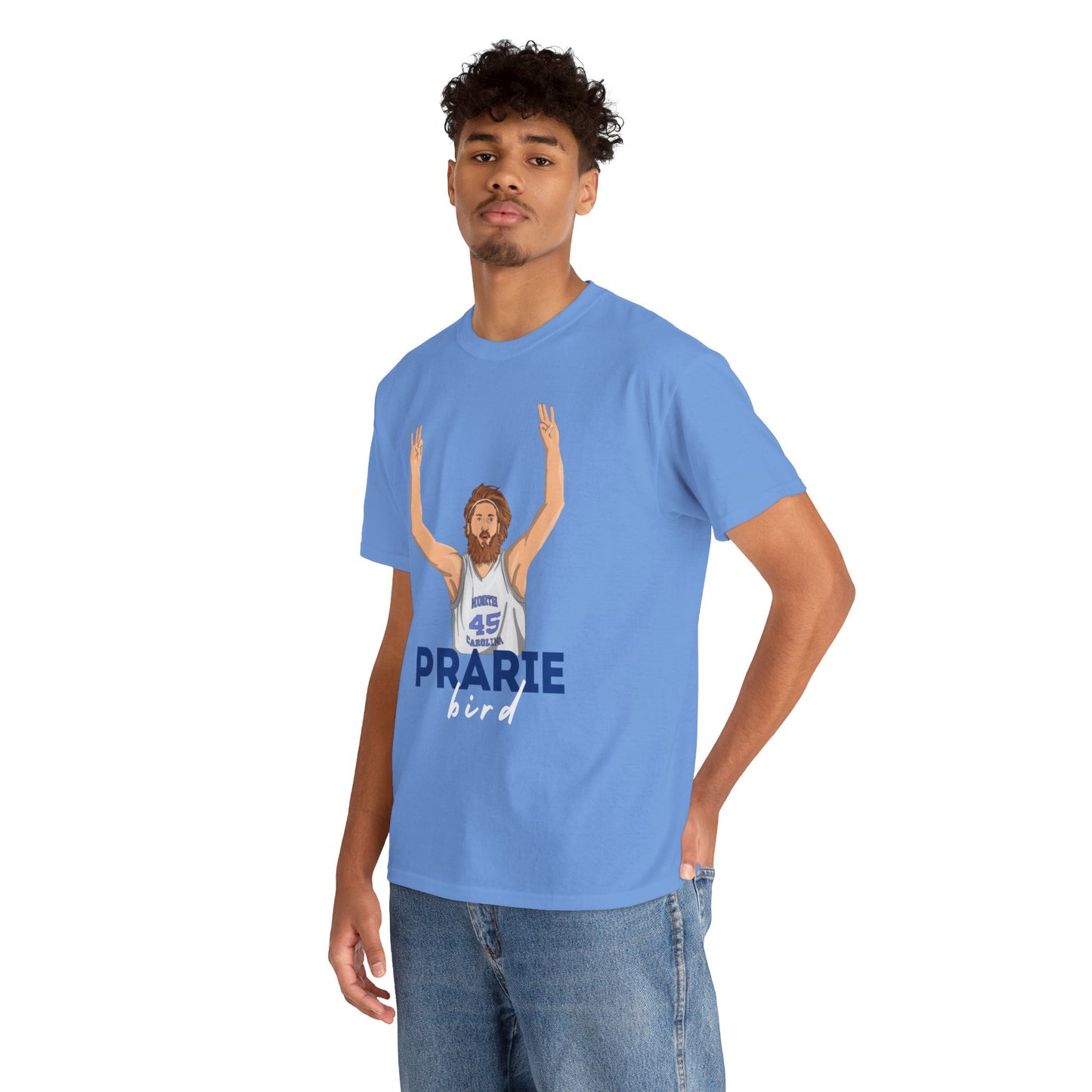 Brady Manek Prarie Bird UNC Unisex Heavy Cotton Tee