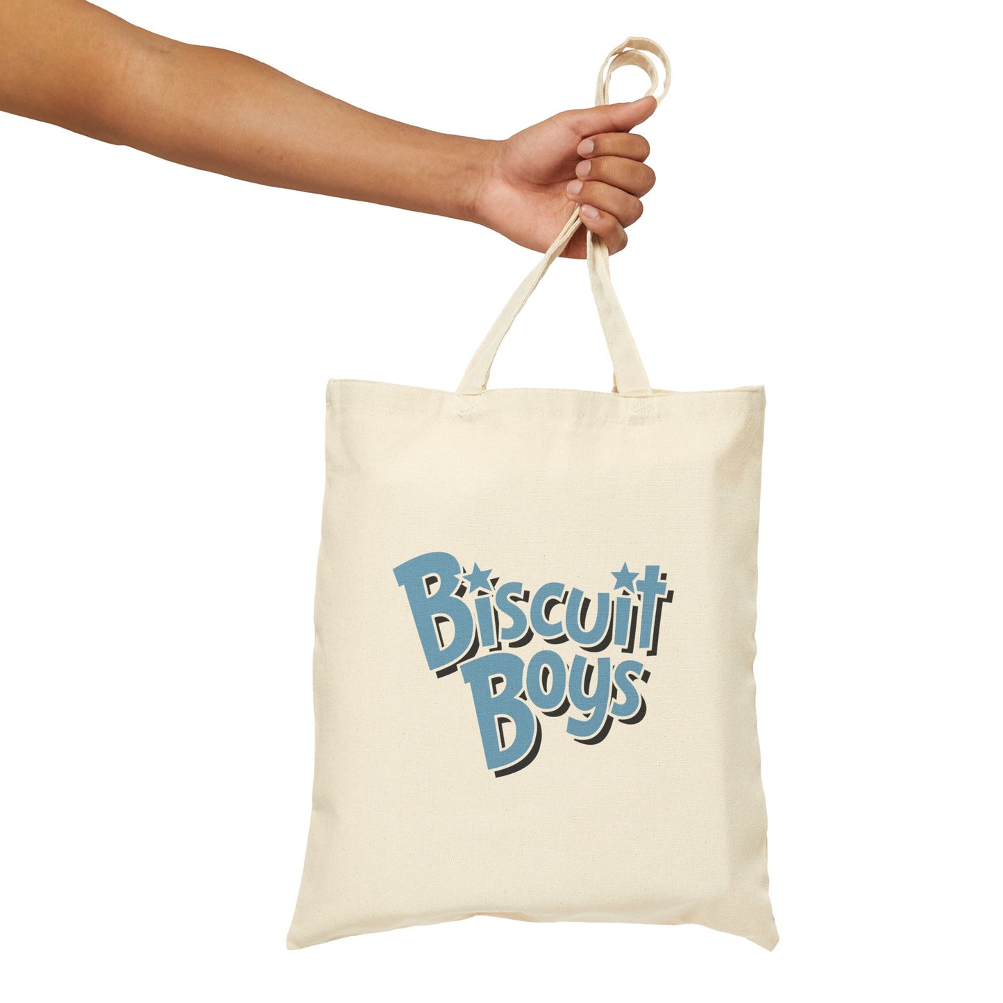 Biscuit Boys Cotton Canvas Tote Bag