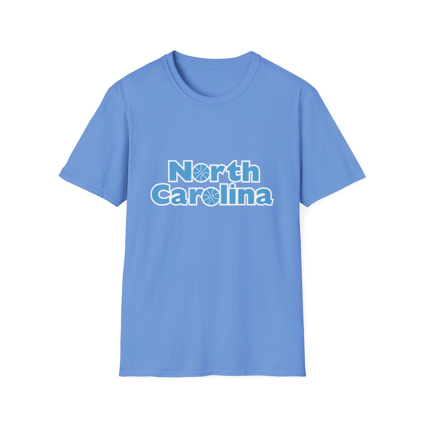 North Carolina Basketball Vintage Unisex Softstyle T-Shirt
