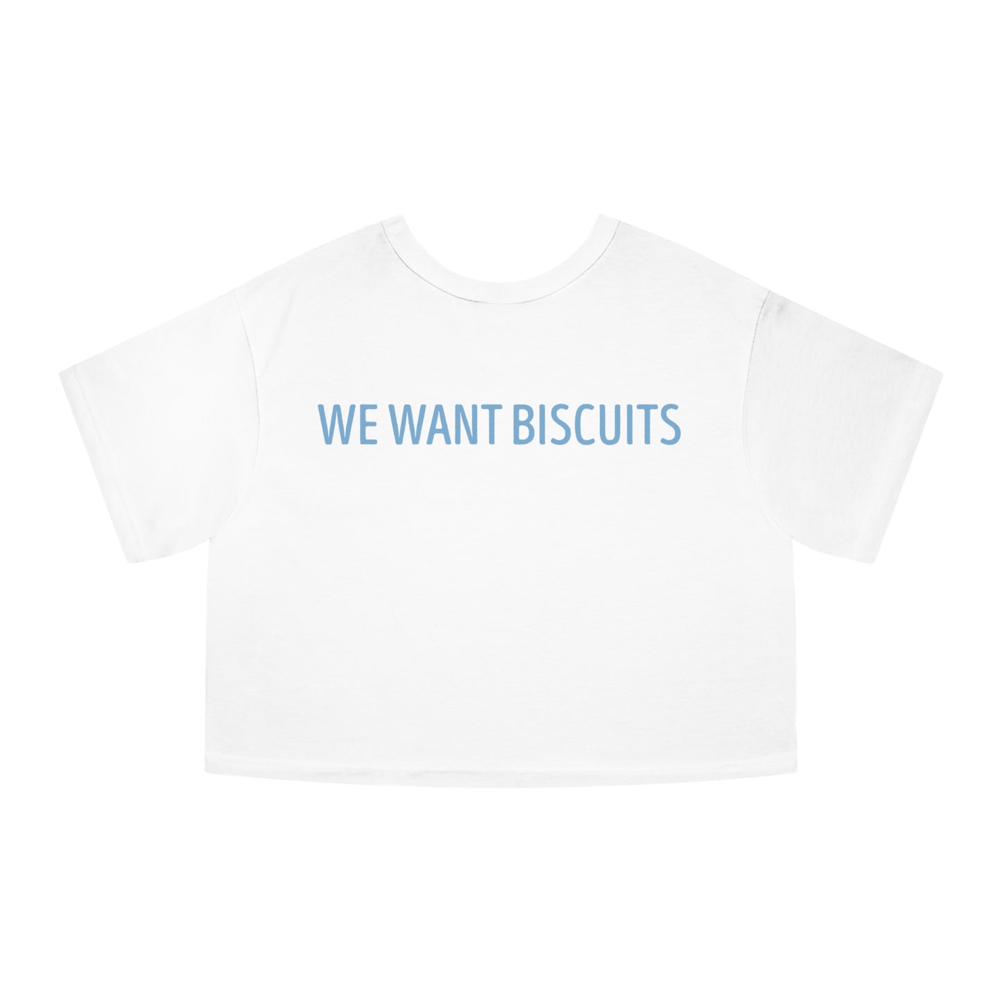 Biscuit Boys Champion Women's Heritage Cropped T-Shirt