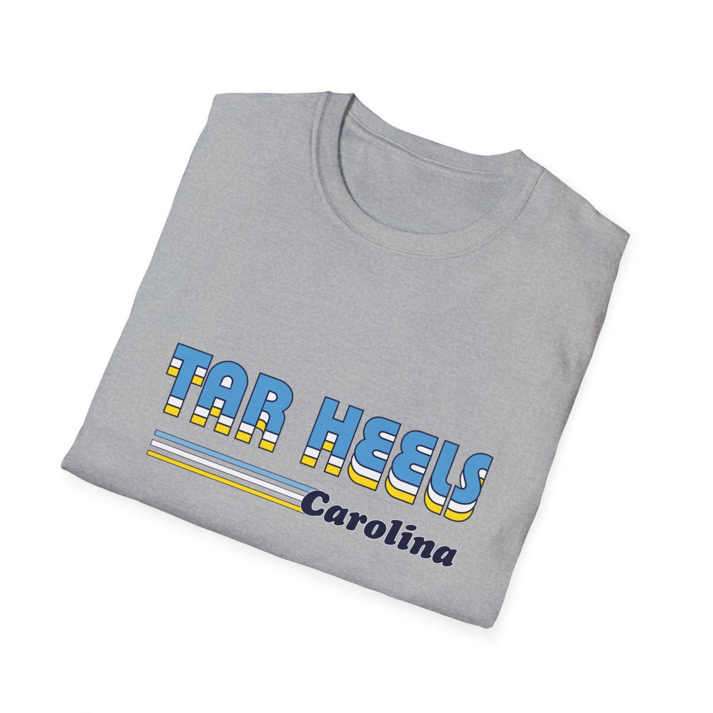70's Retro Tar Heel's Unisex Softstyle T-Shirt