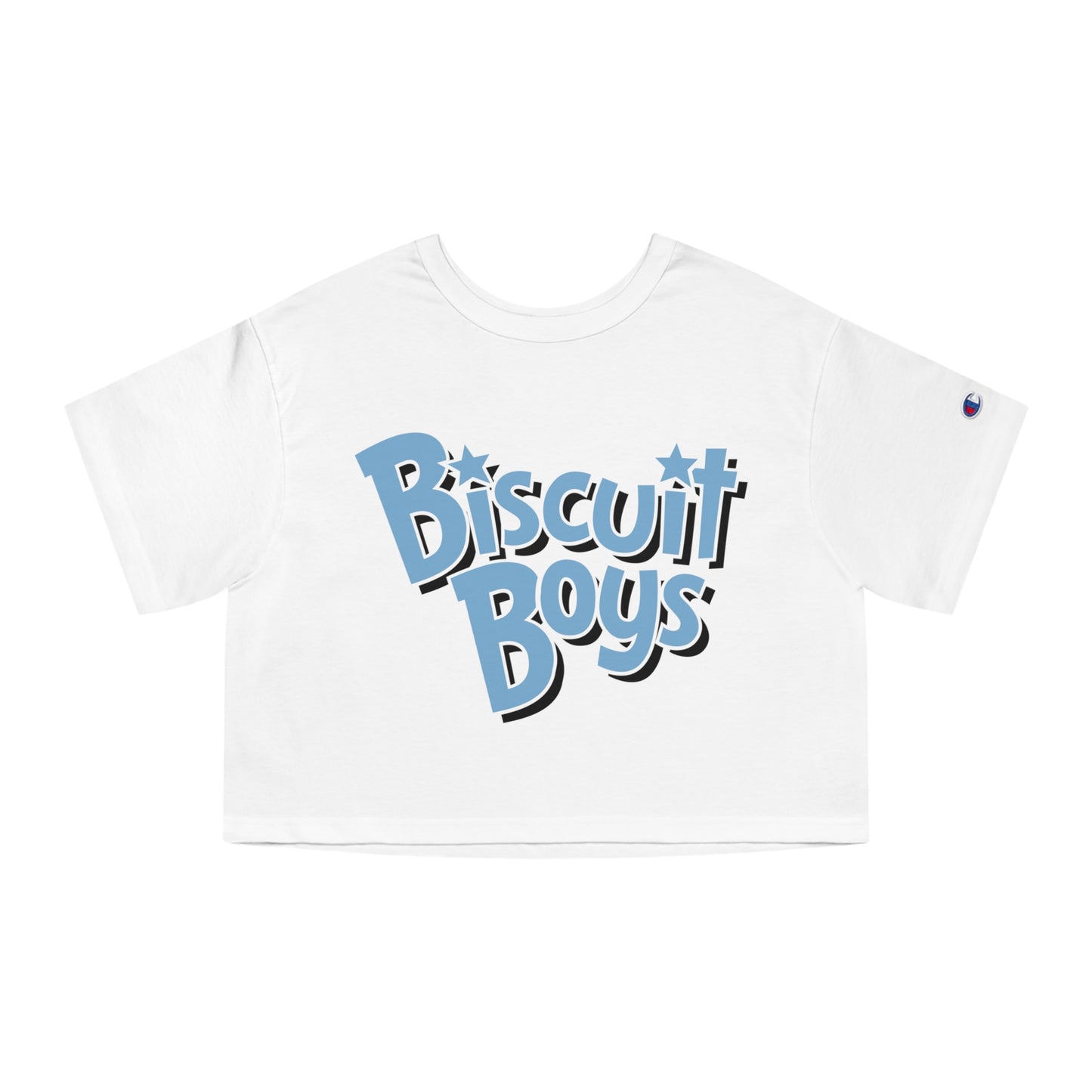 Biscuit Boys Champion Women's Heritage Cropped T-Shirt