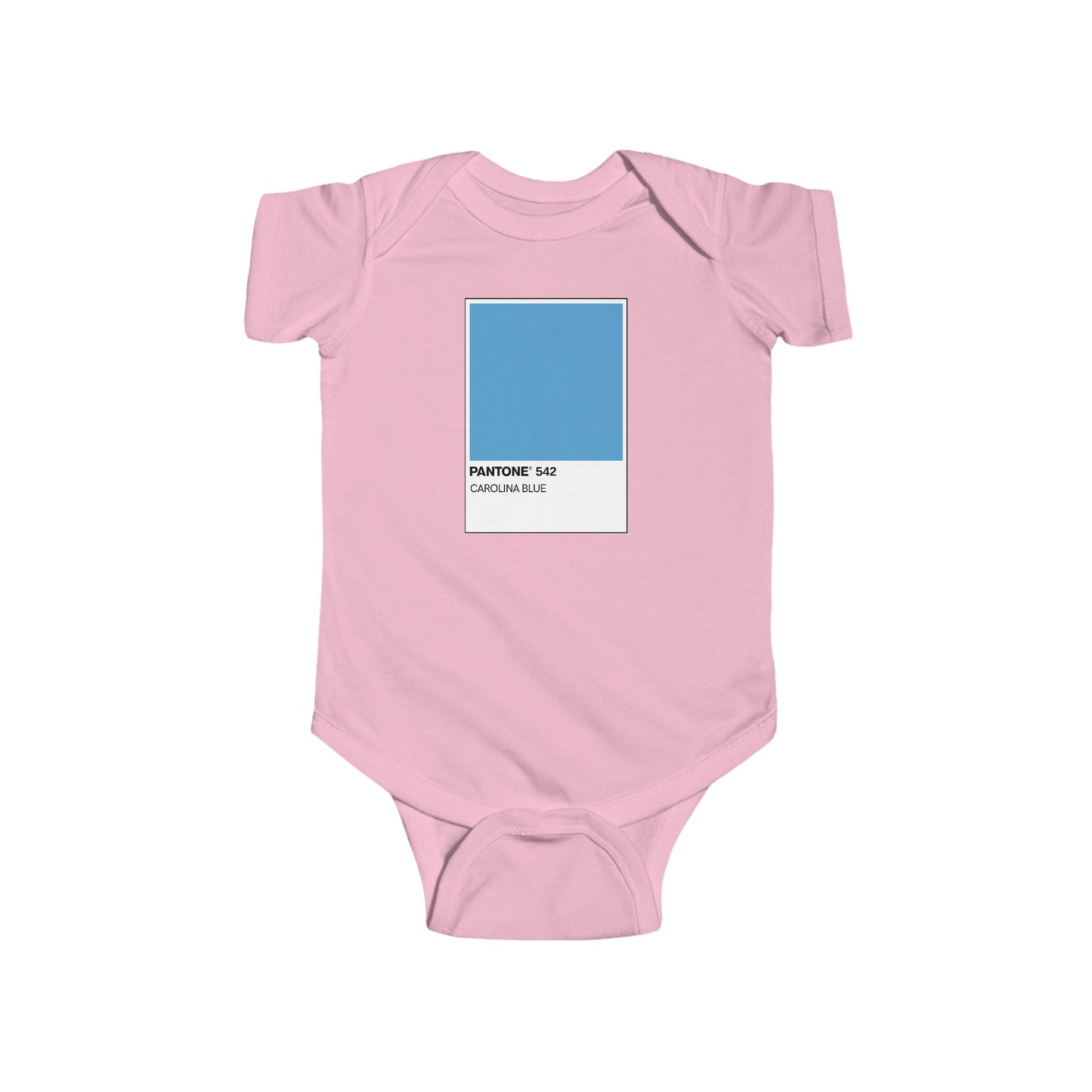Pantone Carolina Blue Infant Fine Jersey Onesie