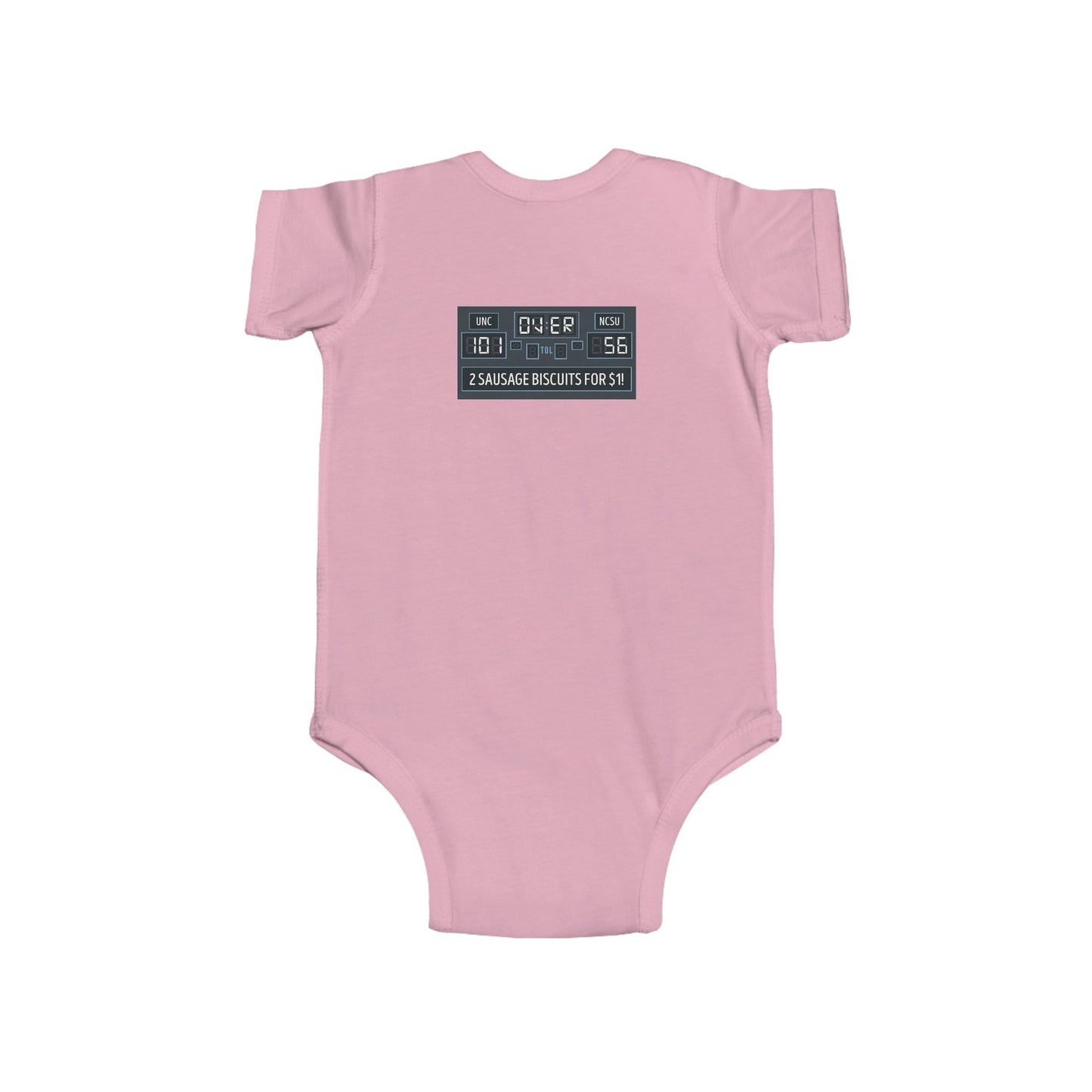 Biscuit Boys Tar Heels Infant Fine Jersey Onesie