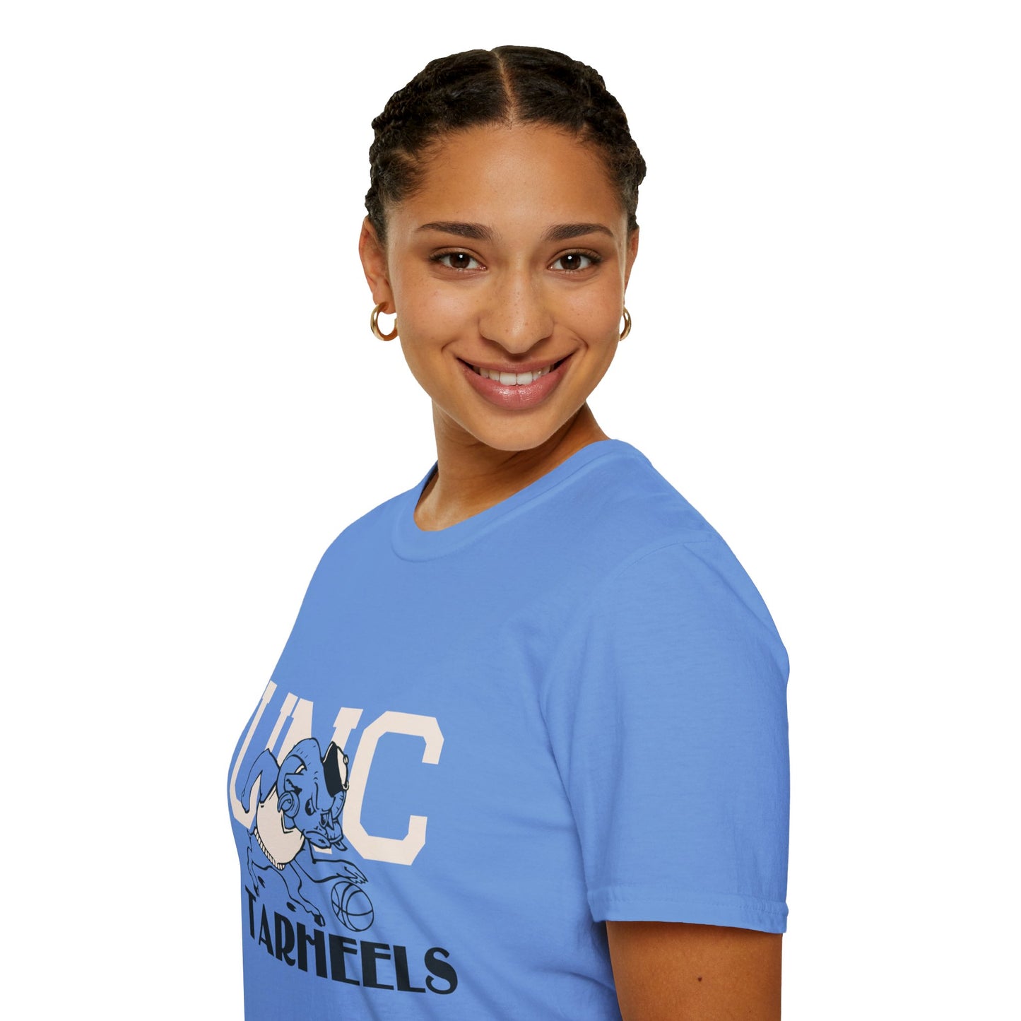 Vintage Carolina Ramses Basketball Unisex Softstyle T-Shirt