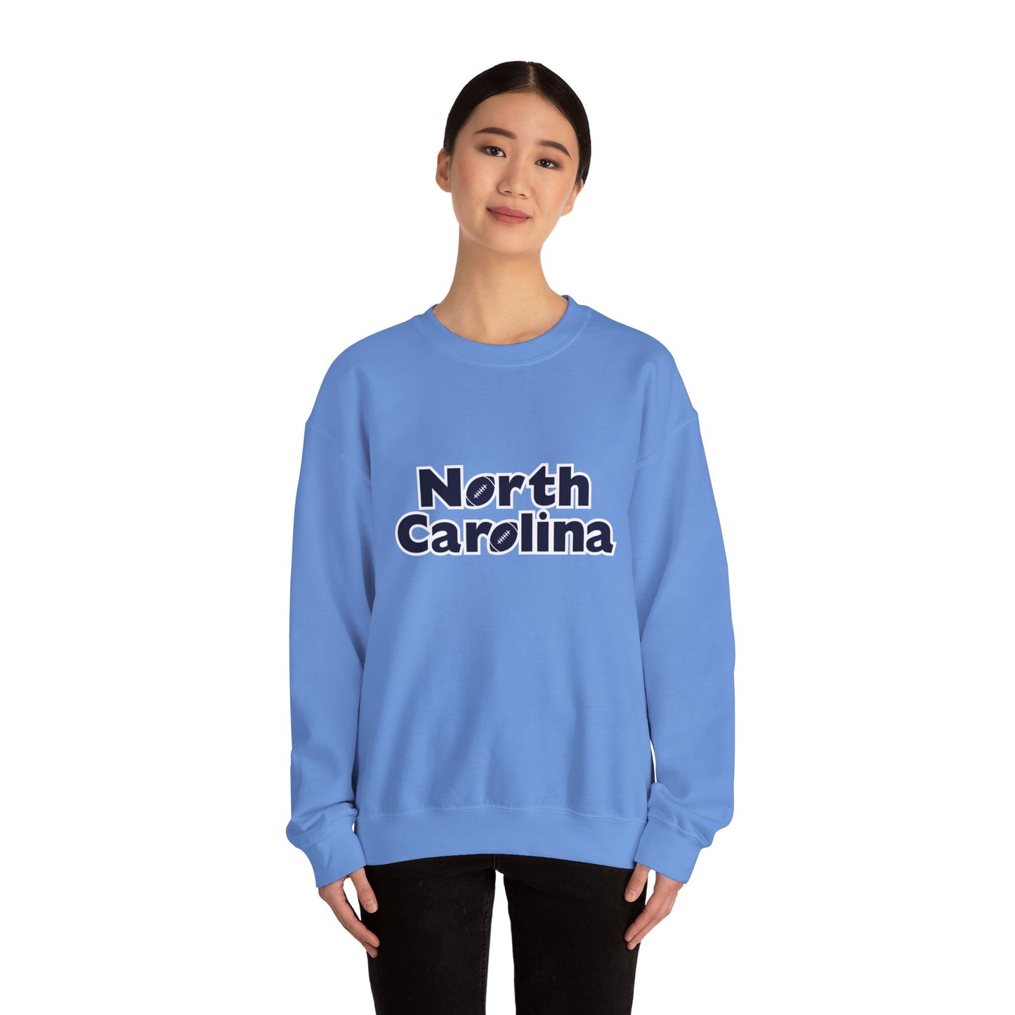 North Carolina Football Unisex Heavy Blend™ Crewneck Sweatshirt