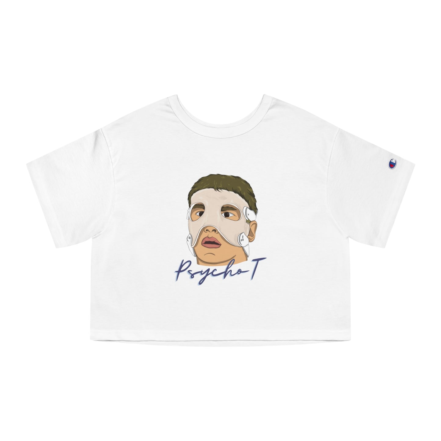 "Psycho T" Tyler Hansbrough Carolina Basketball Champion Women's Heritage Cropped T-Shirt