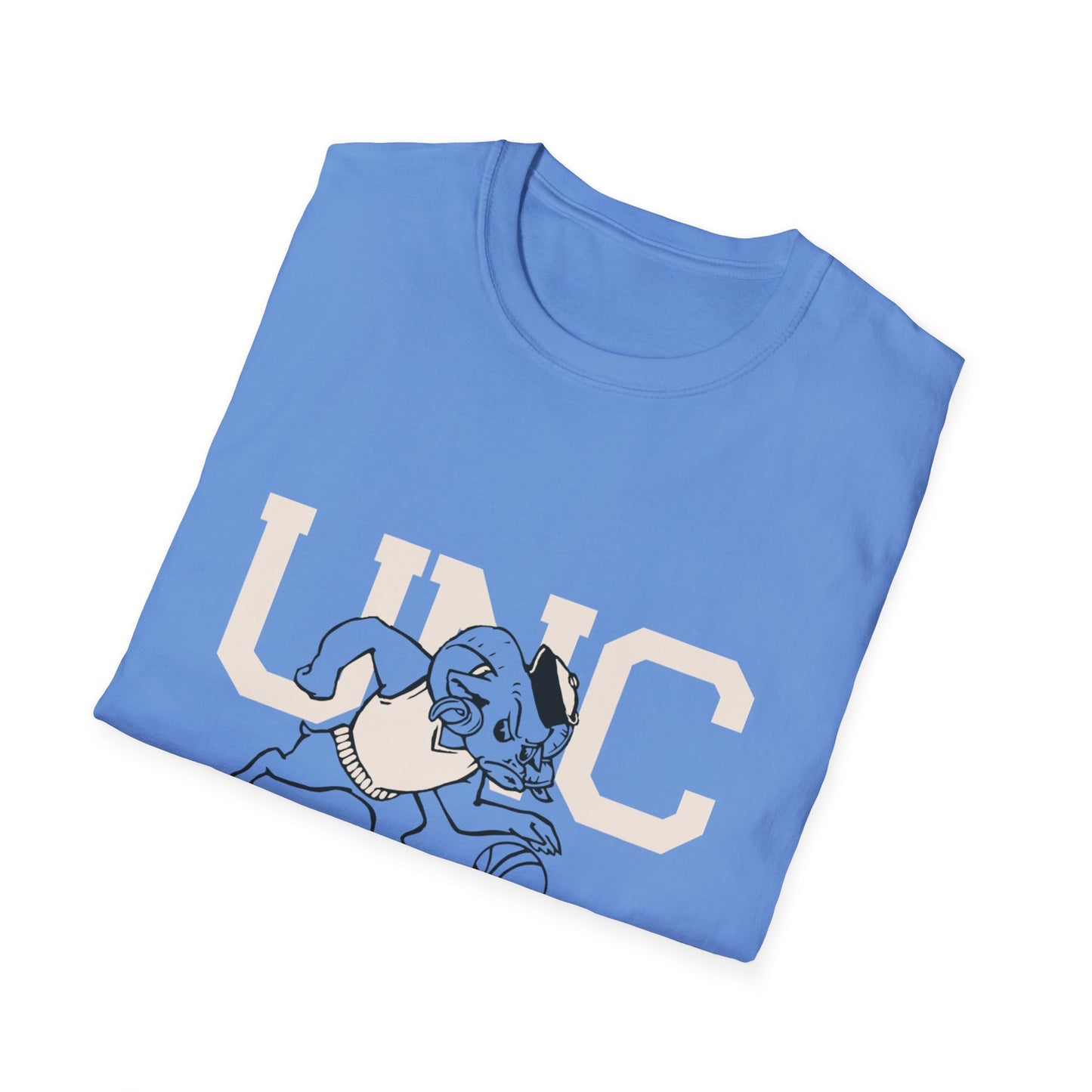Vintage Carolina Ramses Basketball Unisex Softstyle T-Shirt