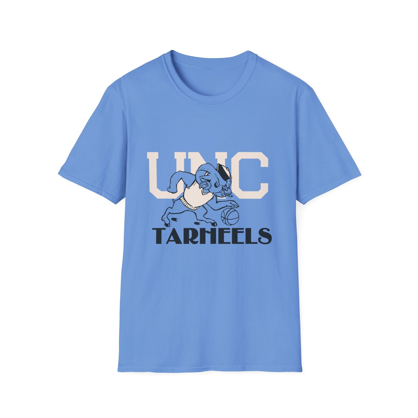 Vintage Carolina Ramses Basketball Unisex Softstyle T-Shirt