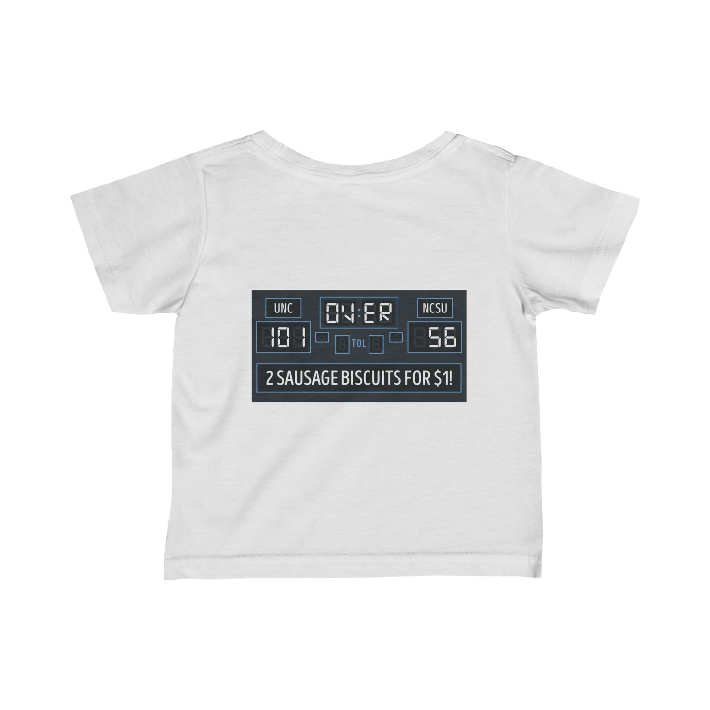 Biscuit Boys Tar Heels Infant Fine Jersey Tee