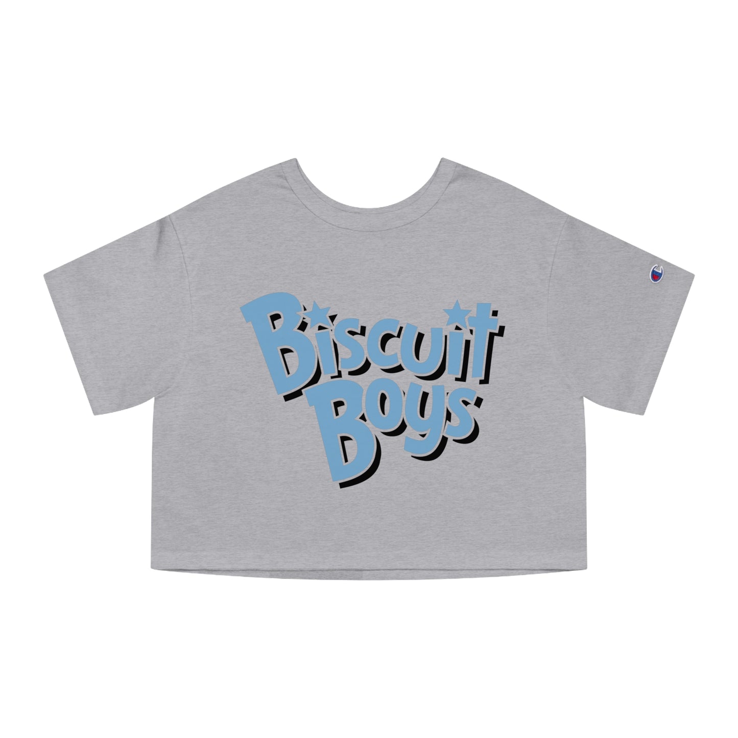 Biscuit Boys Champion Women's Heritage Cropped T-Shirt