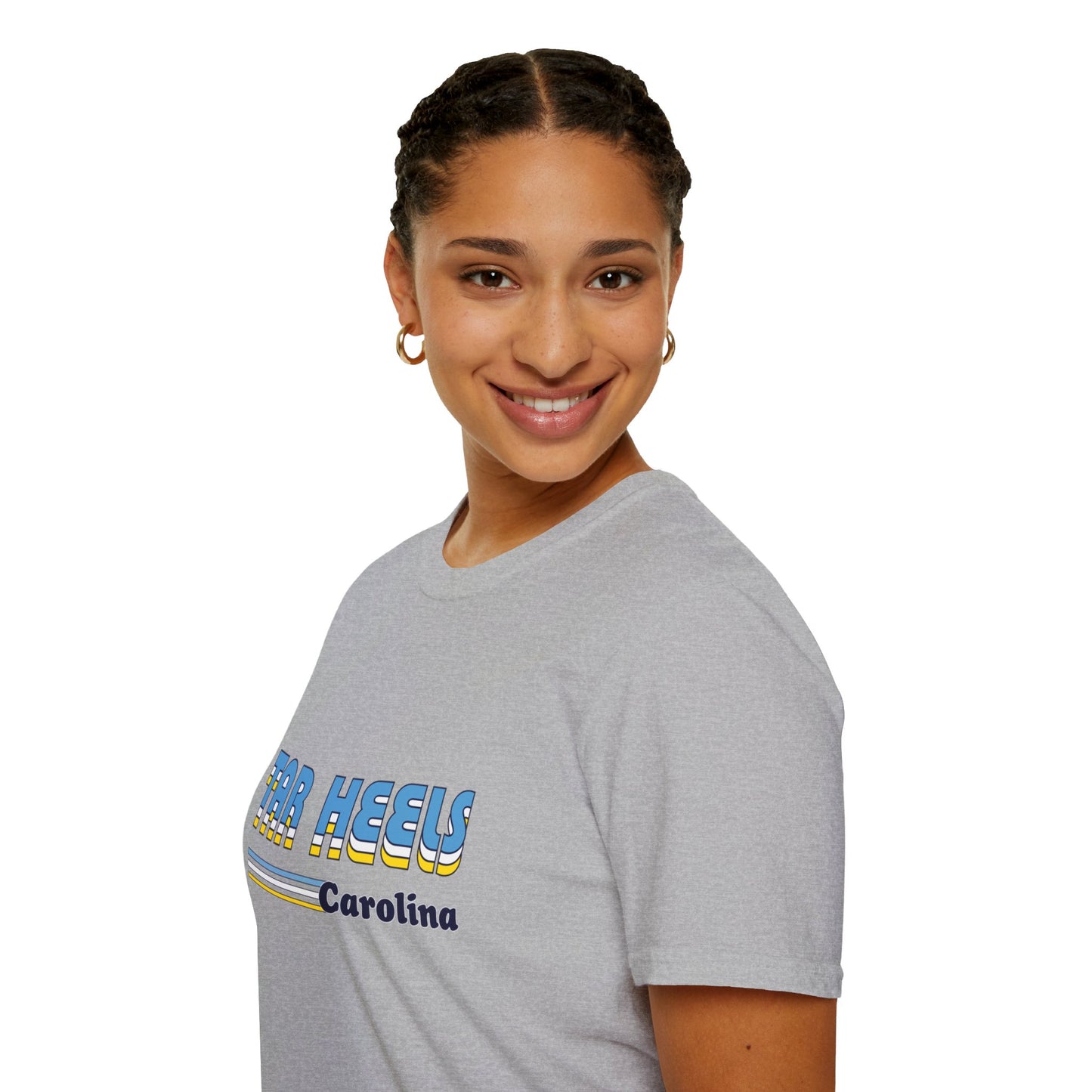 70's Retro Tar Heel's Unisex Softstyle T-Shirt