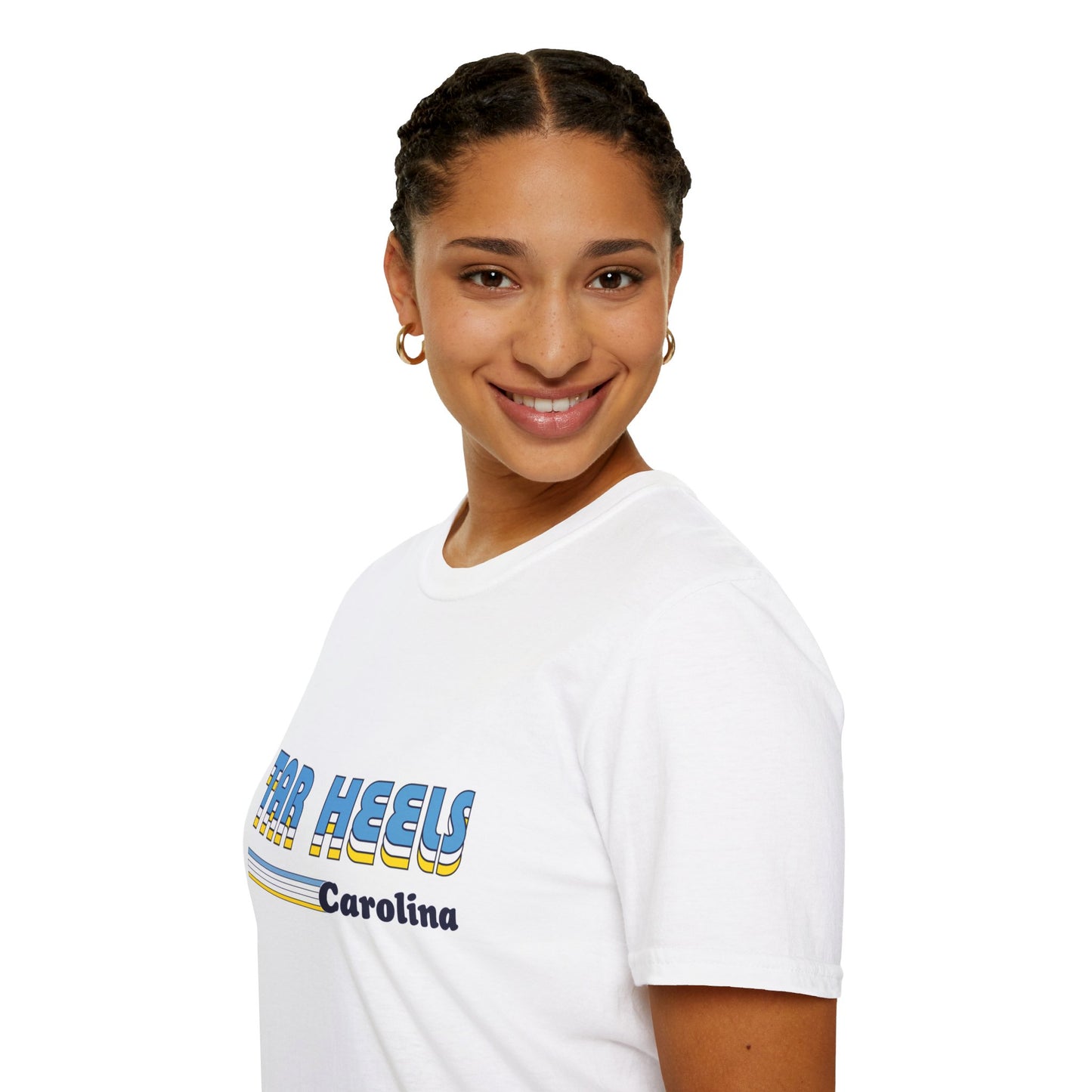 70's Retro Tar Heel's Unisex Softstyle T-Shirt