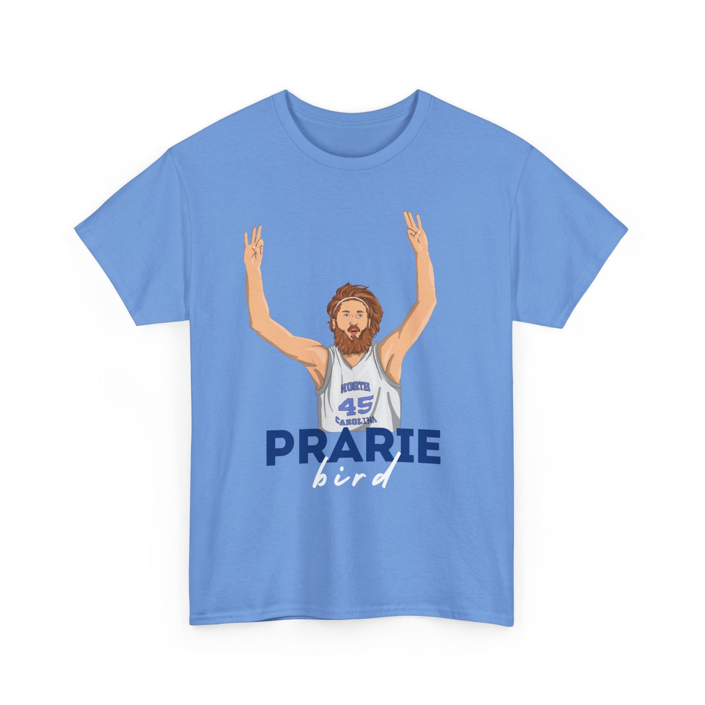 Brady Manek Prarie Bird UNC Unisex Heavy Cotton Tee