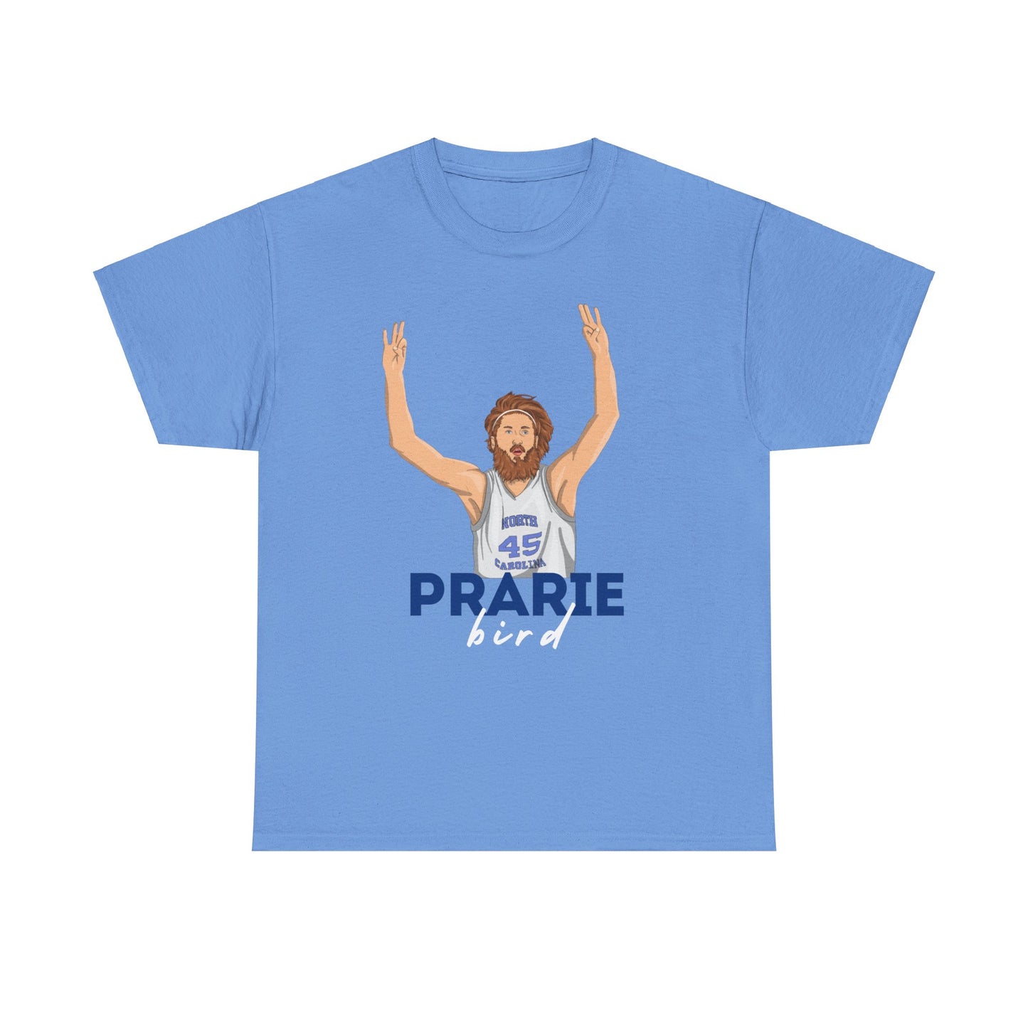 Brady Manek Prarie Bird UNC Unisex Heavy Cotton Tee