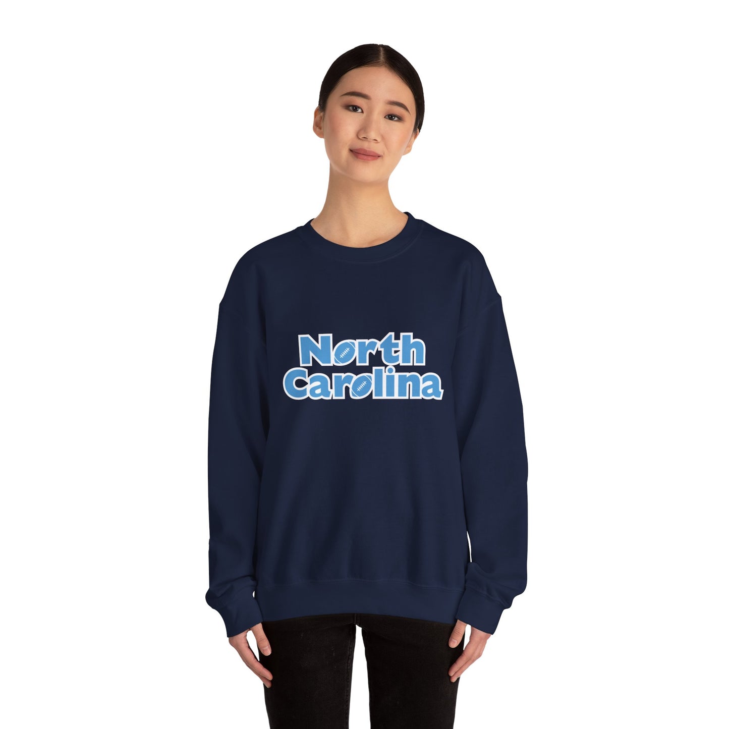 North Carolina Football Unisex Heavy Blend™ Crewneck Sweatshirt