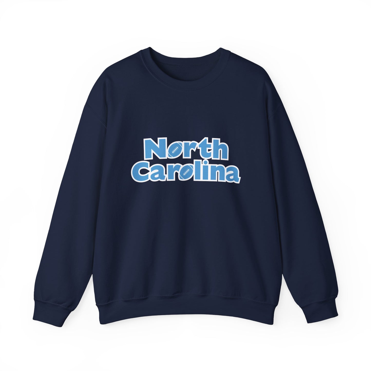 North Carolina Football Unisex Heavy Blend™ Crewneck Sweatshirt
