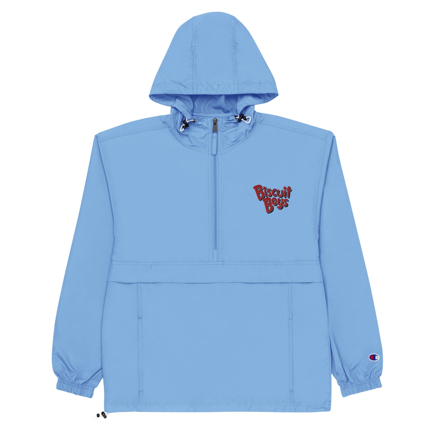 "Biscuit Boys" Carolina Basketball Embroidered Champion Packable Jacket
