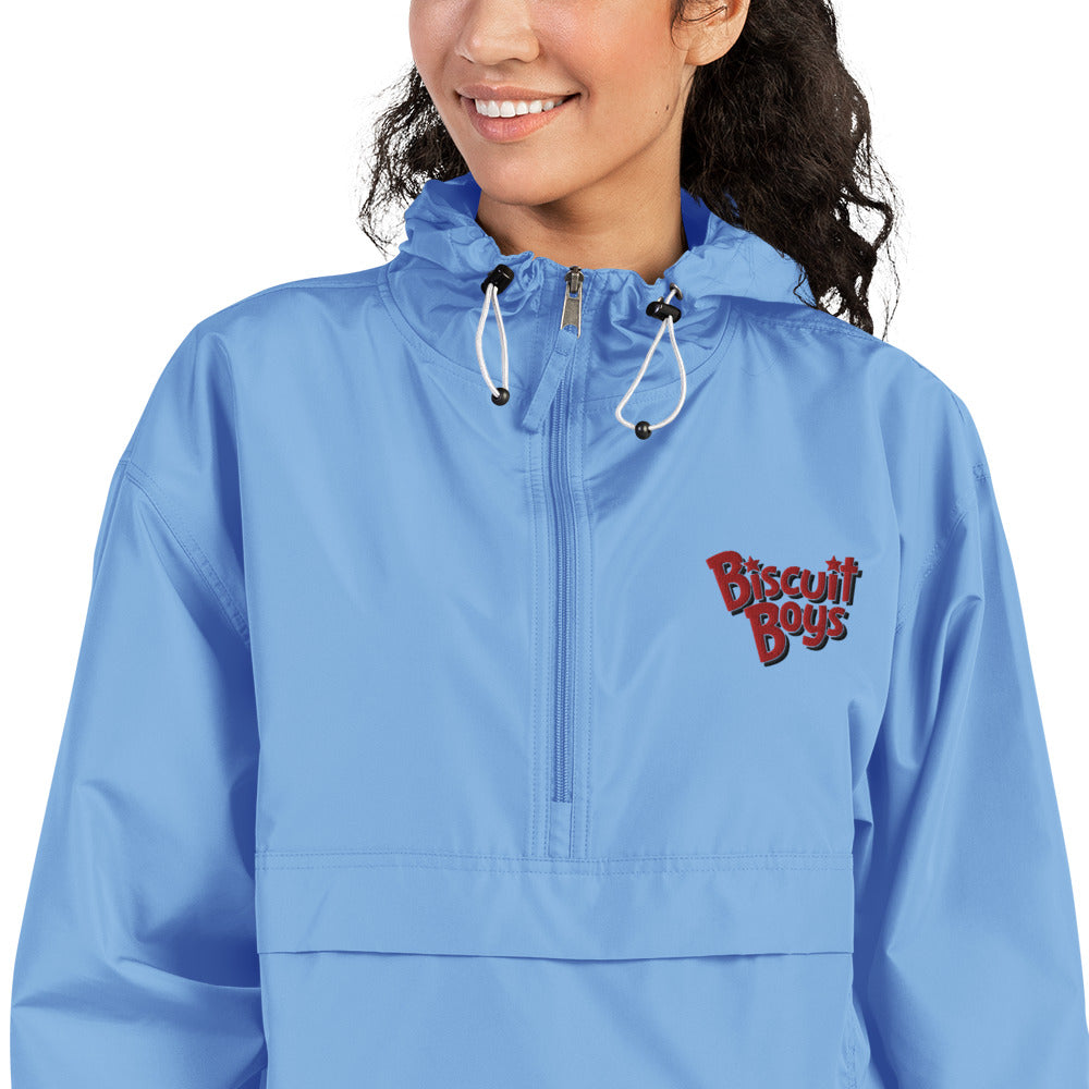 "Biscuit Boys" Carolina Basketball Embroidered Champion Packable Jacket