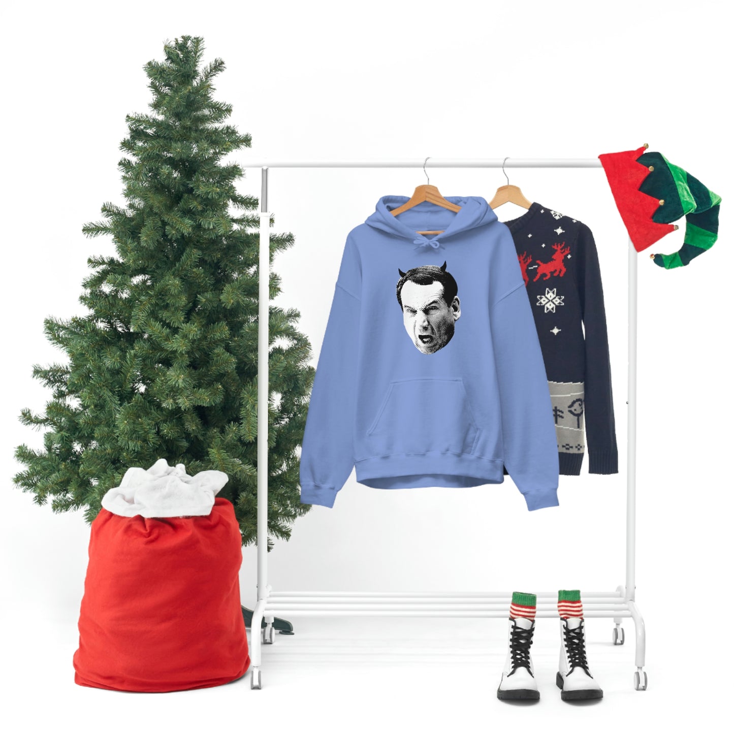 Coach K Devil Horns Unisex Hooded Sweatshirt