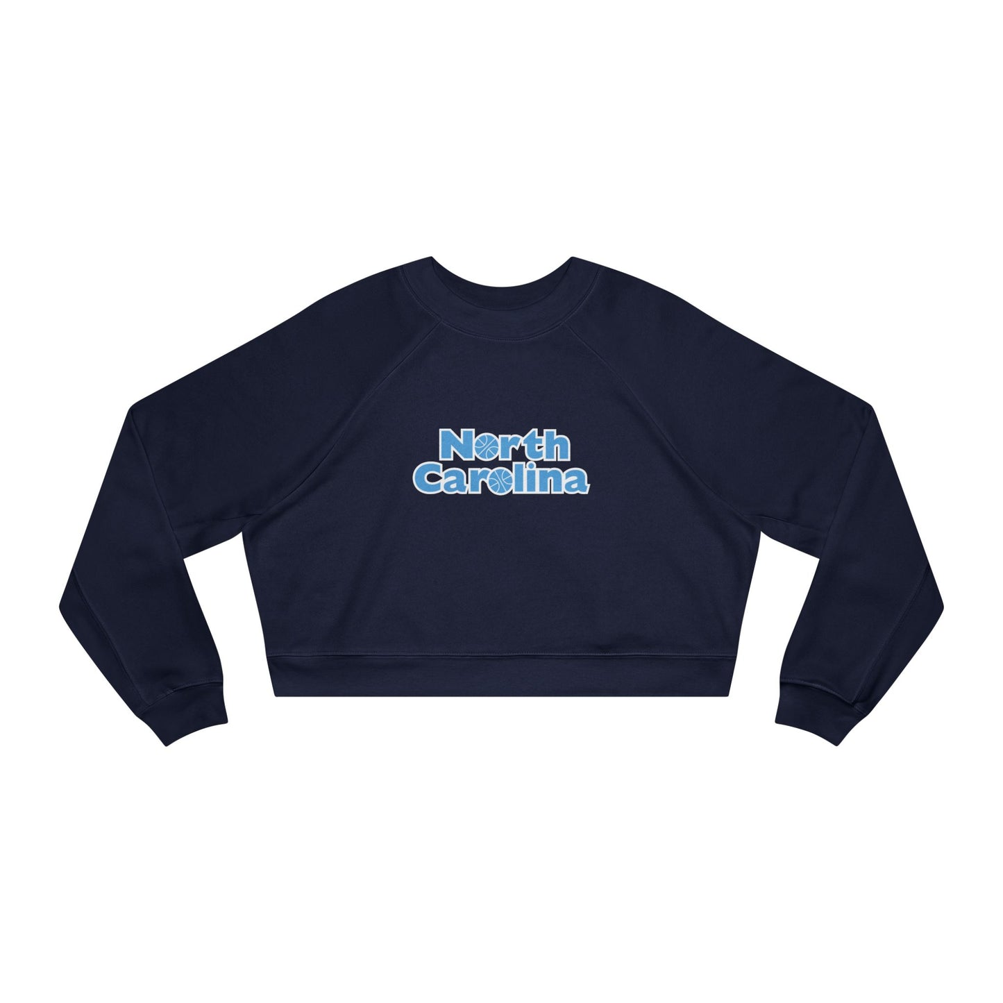 North Carolina Basketball Women's Cropped Fleece Pullover