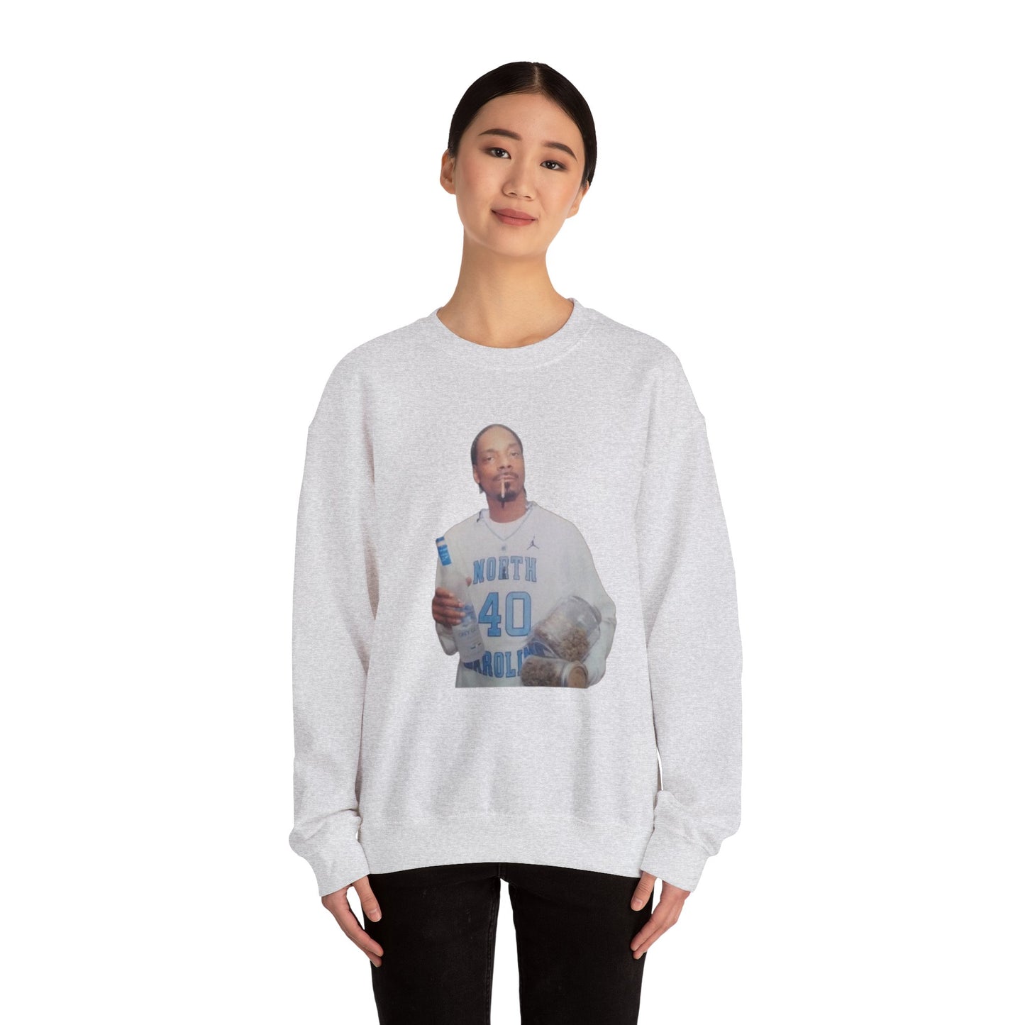 Snoop Dogg UNC Jersey Unisex Heavy Blend™ Crewneck Sweatshirt