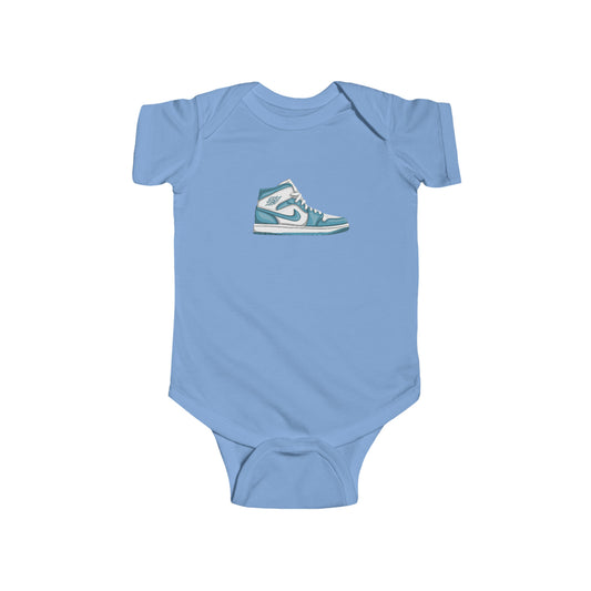 Carolina Blue Kicks Infant Fine Jersey Bodysuit