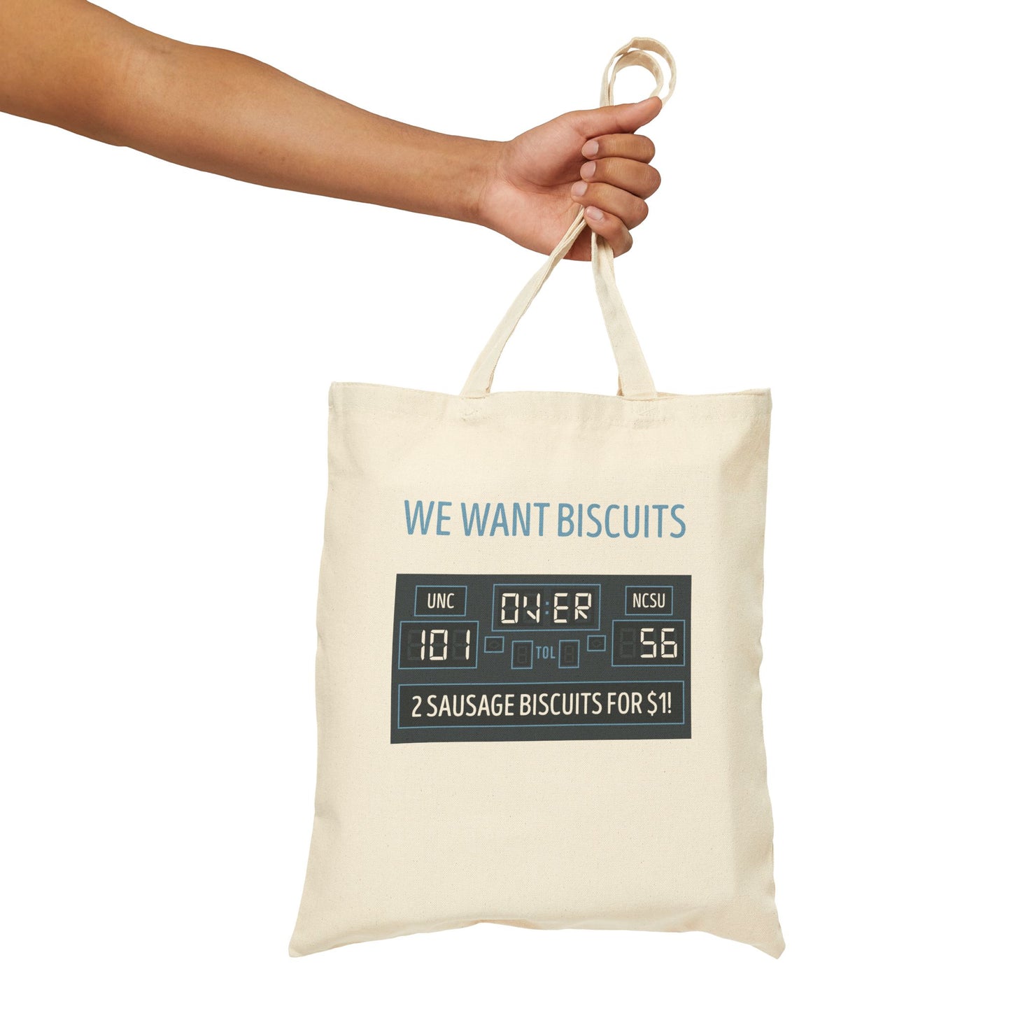 Biscuit Boys Cotton Canvas Tote Bag