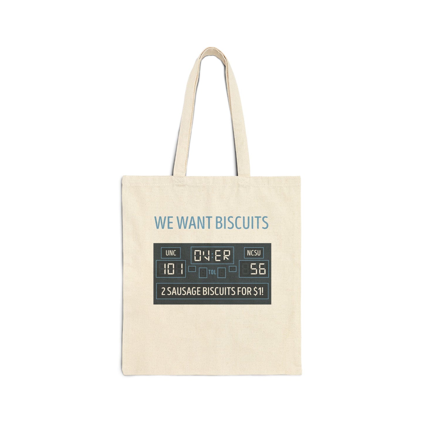 Biscuit Boys Cotton Canvas Tote Bag