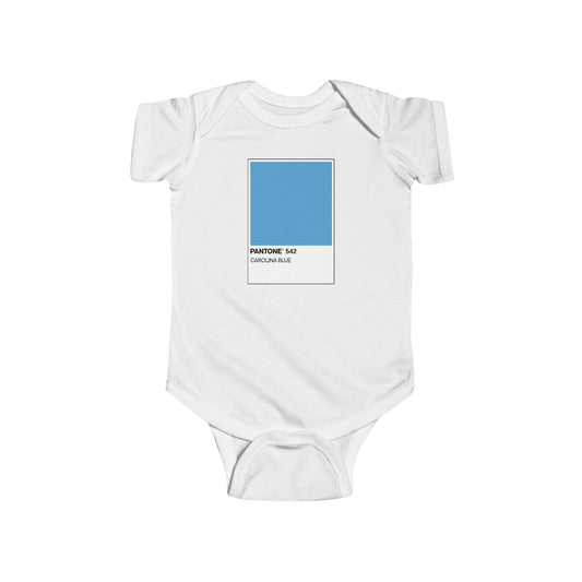 Pantone Carolina Blue Infant Fine Jersey Onesie