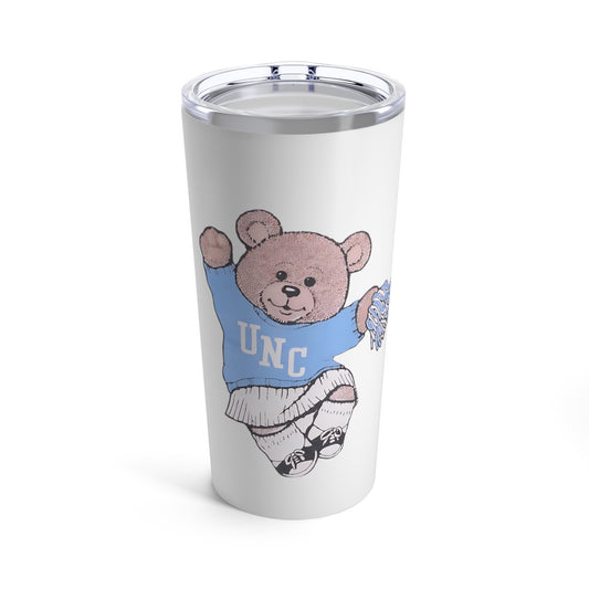 90's Carolina Cheer Bear Tumbler 20oz