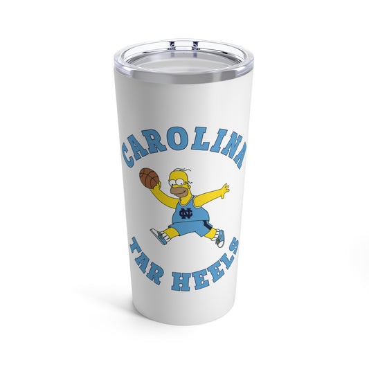 Homer Tar Heels Tumbler 20oz