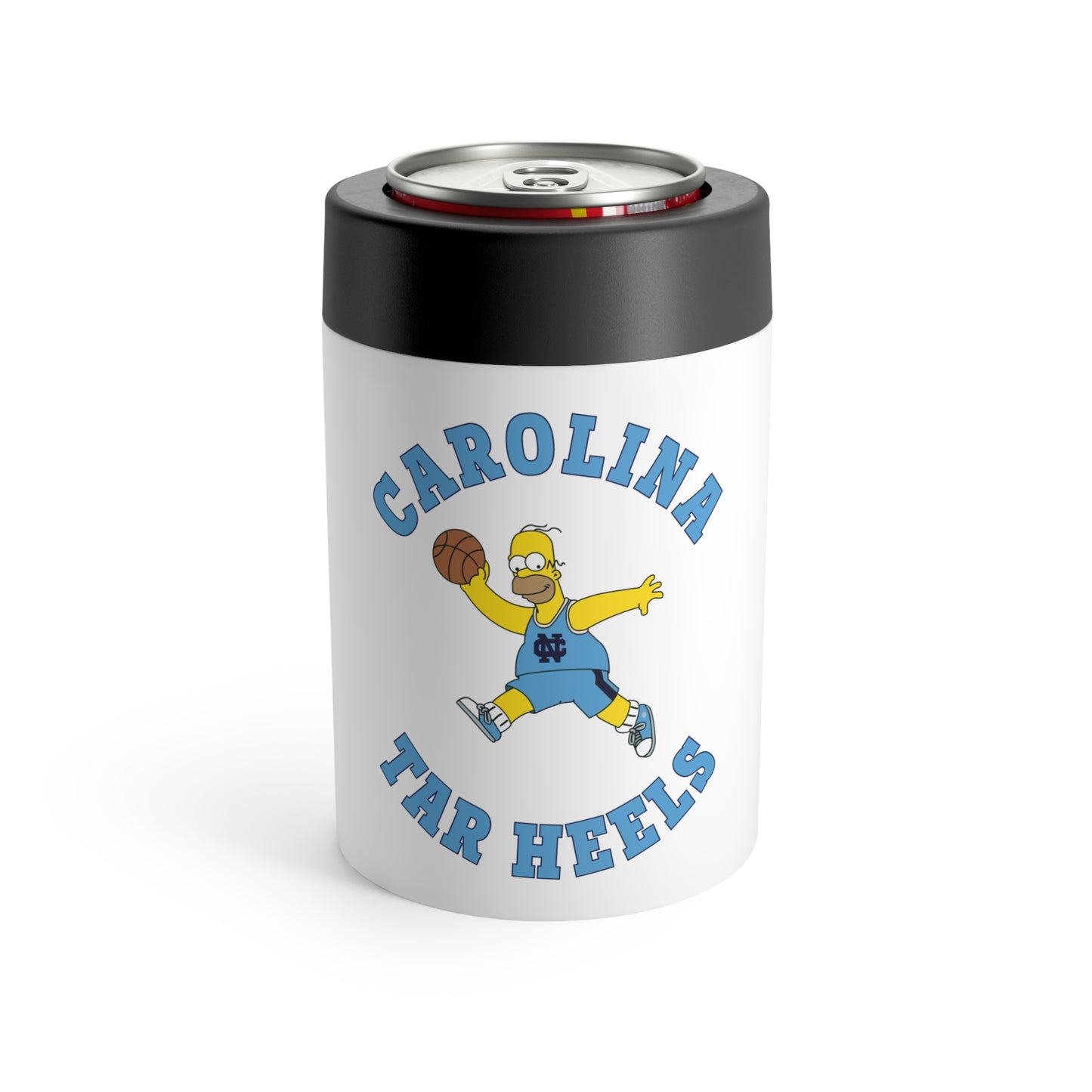 Homer Simpson Tar Heels Can Holder