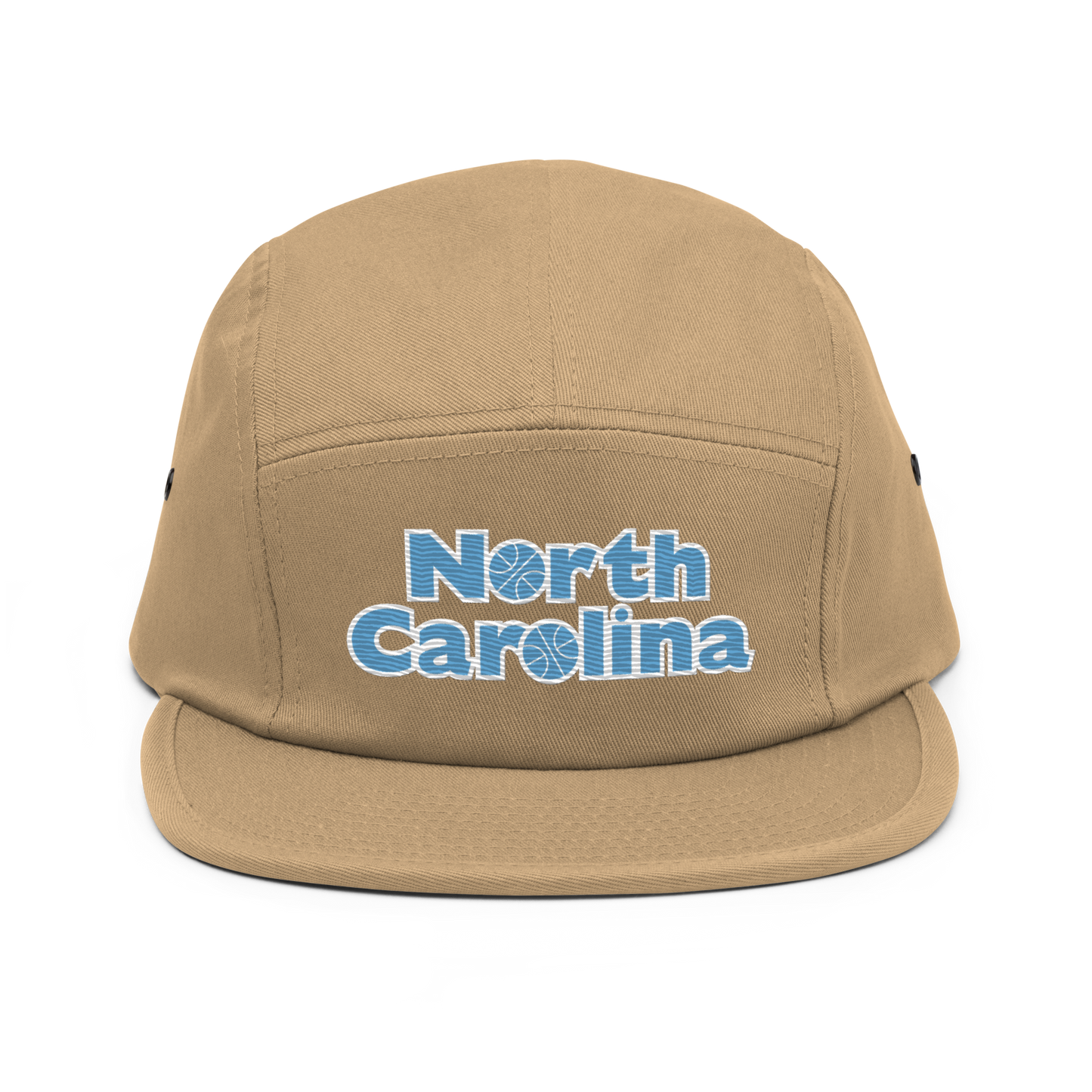 Retro North Carolina Carolina Basketball Five Panel Cap