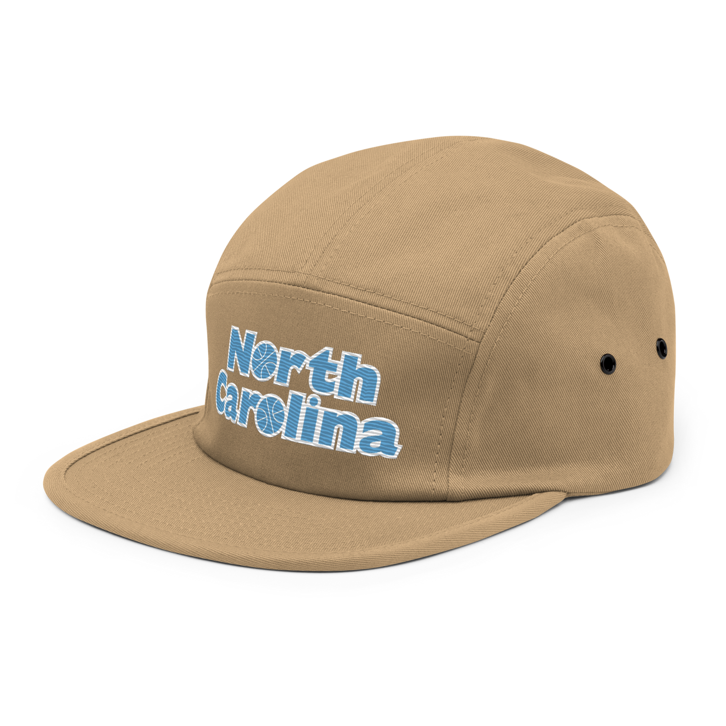 Retro North Carolina Carolina Basketball Five Panel Cap