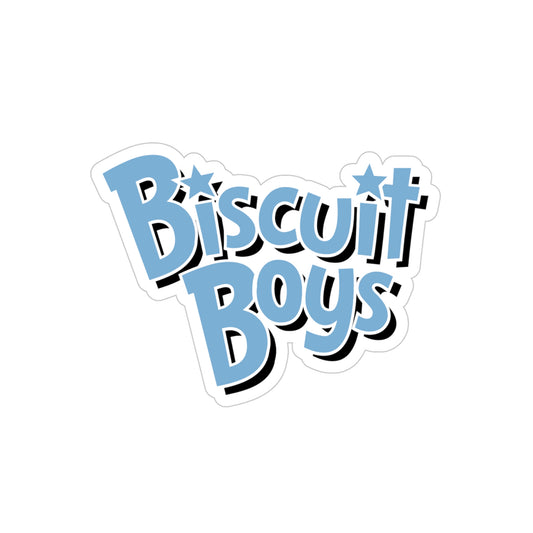 Biscuit Boys Transparent Outdoor Sticker Die-Cut