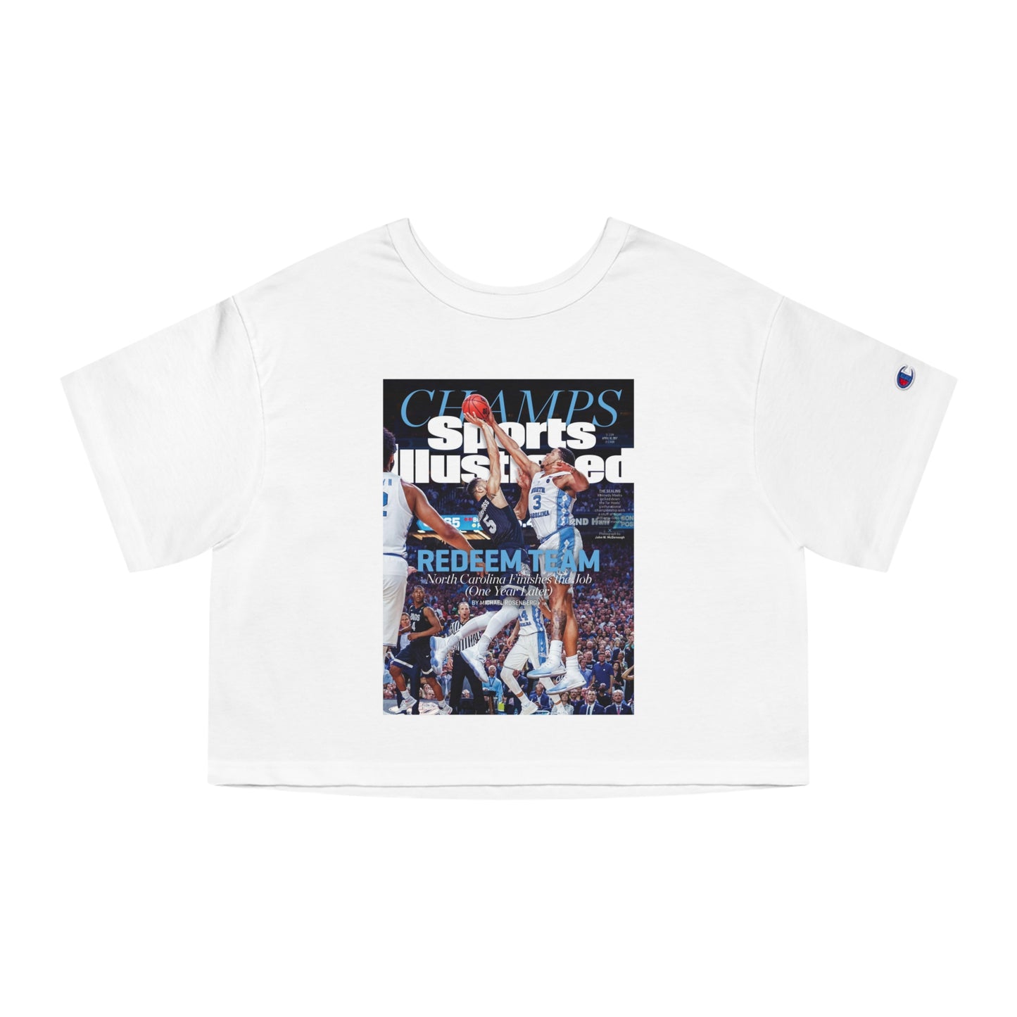 Kennedy Meeks SI Cover Champion Women's Heritage Cropped T-Shirt