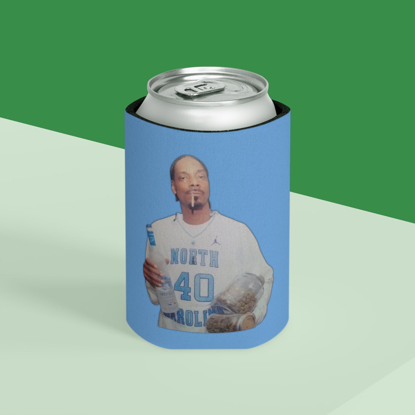 Snoop Dogg UNC Basketball Jersey Can Cooler