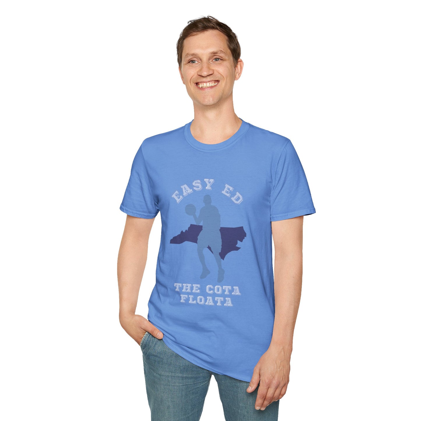 Easy Ed Cota UNC Basketball Unisex Softstyle T-Shirt