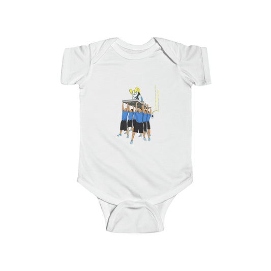 Tar Heel Touchdown Infant Bodysuit