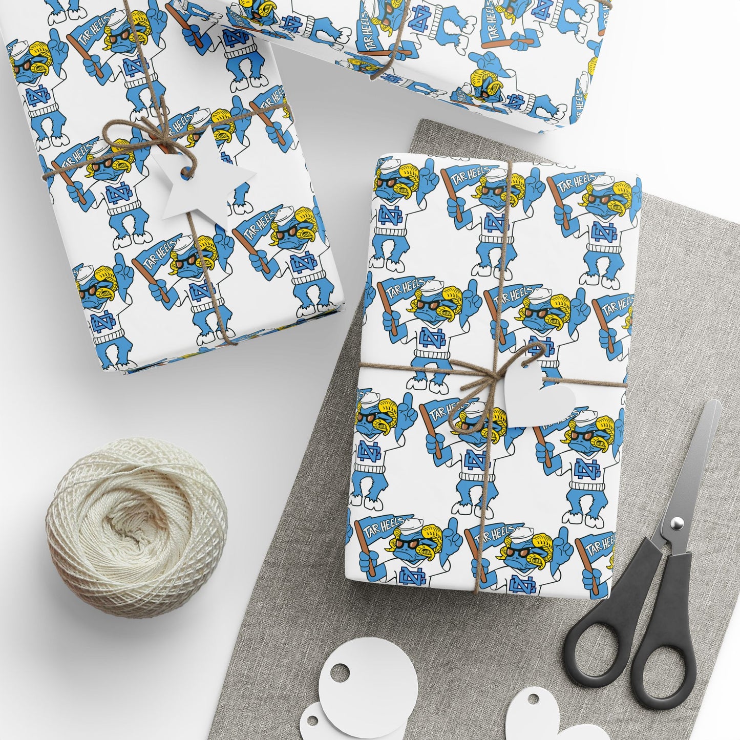 Retro Ramses White Wrapping Paper