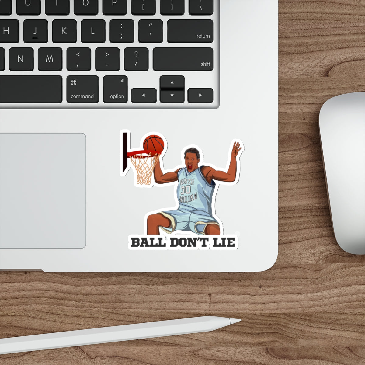 Rasheed Wallace Ball Don't Lie 4" Sticker