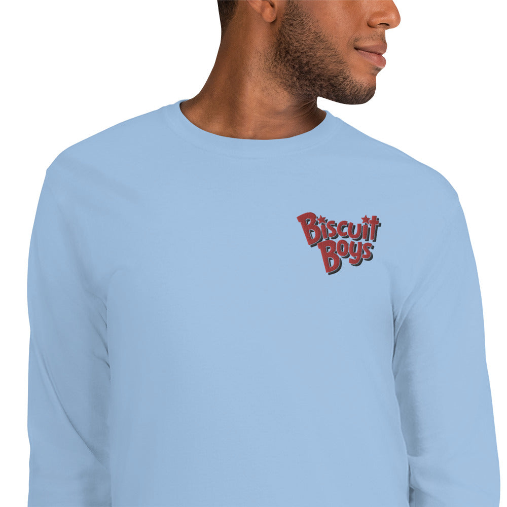 Biscuit Boys Long Sleeve Embroidered Shirt